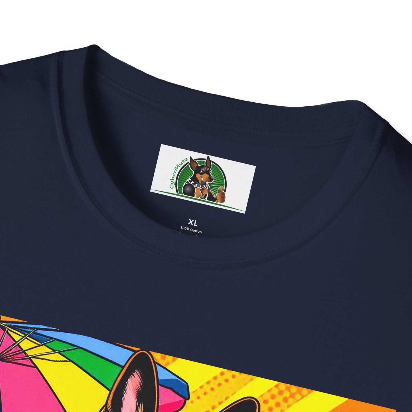 German Shepherd beach day T-Shirt Printify