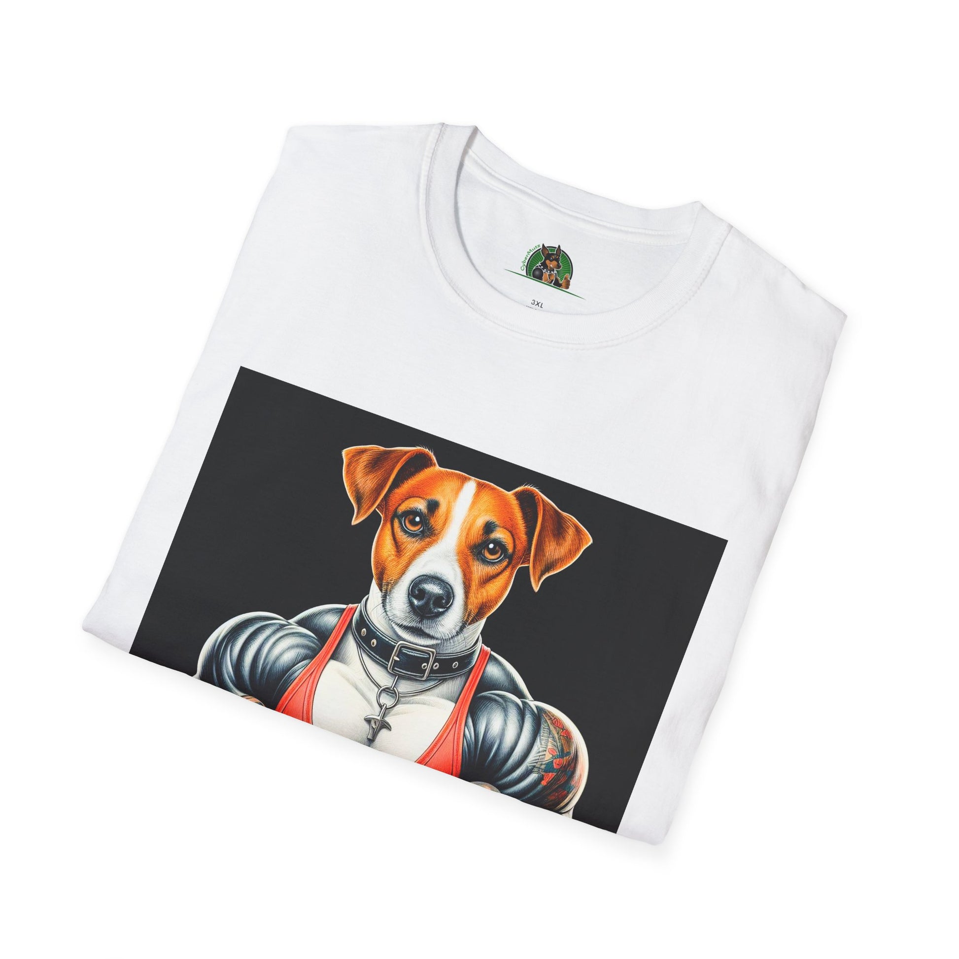 Jack Russell Buff Dog T-Shirt Printify