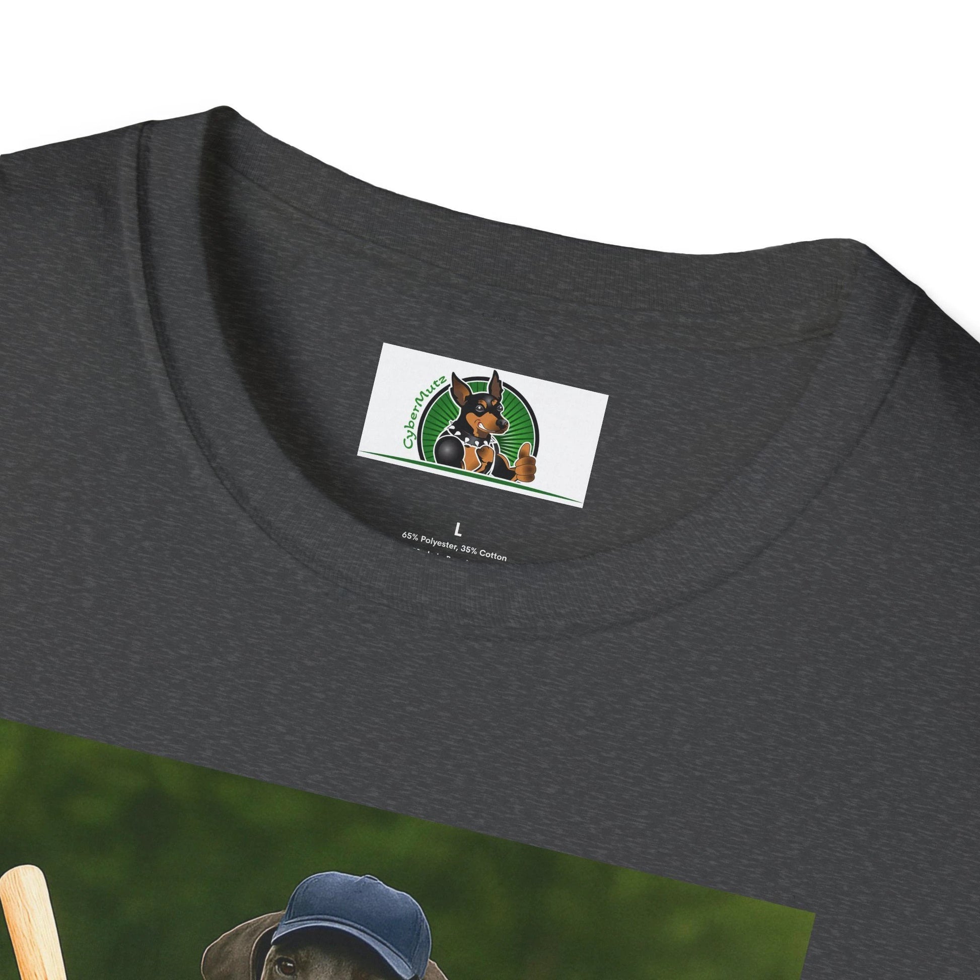 Great Dane Baseball T-Shirt — Sports Dog Tee T-Shirt Printify