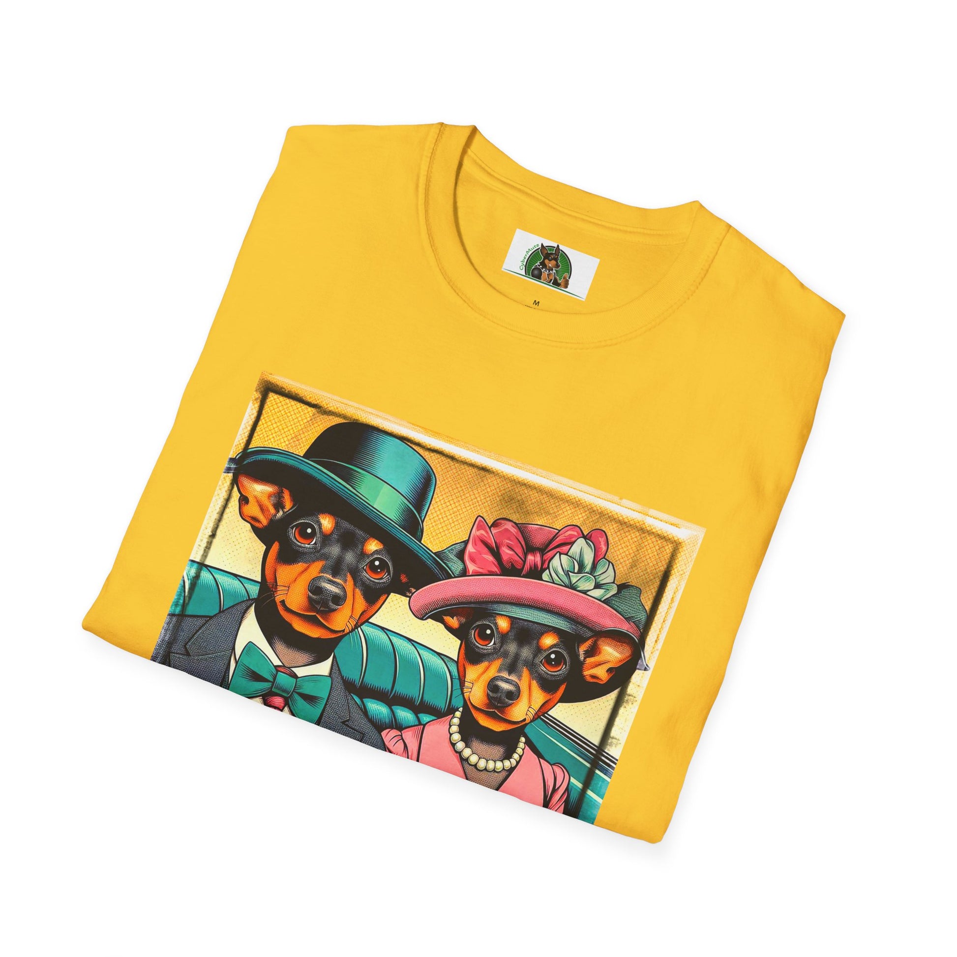 Wacky Min Pin T-Shirt T-Shirt Printify   