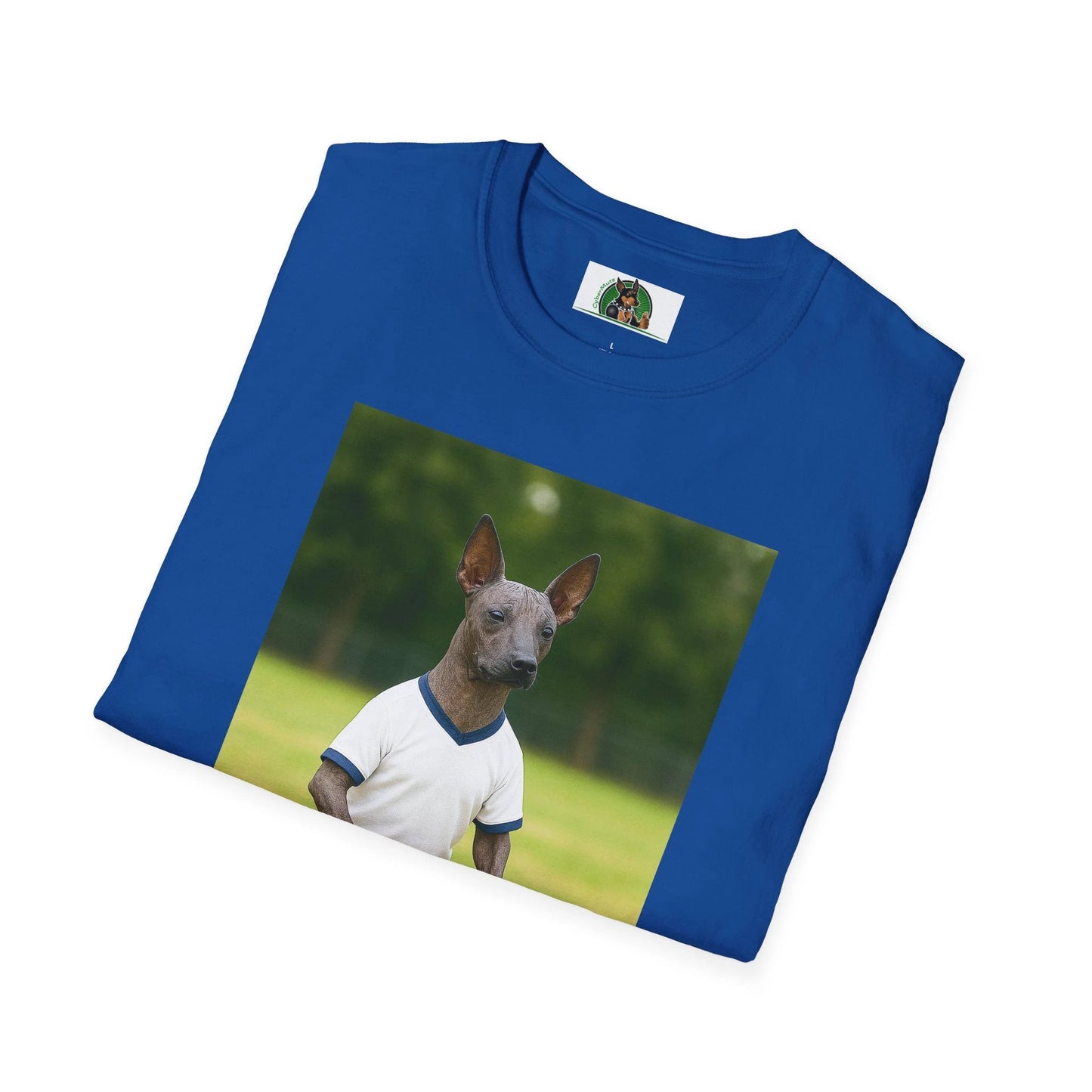 Mexican Hairless Dog Soccer T-Shirt — Dog Lover Sports Tee T-Shirt Printify