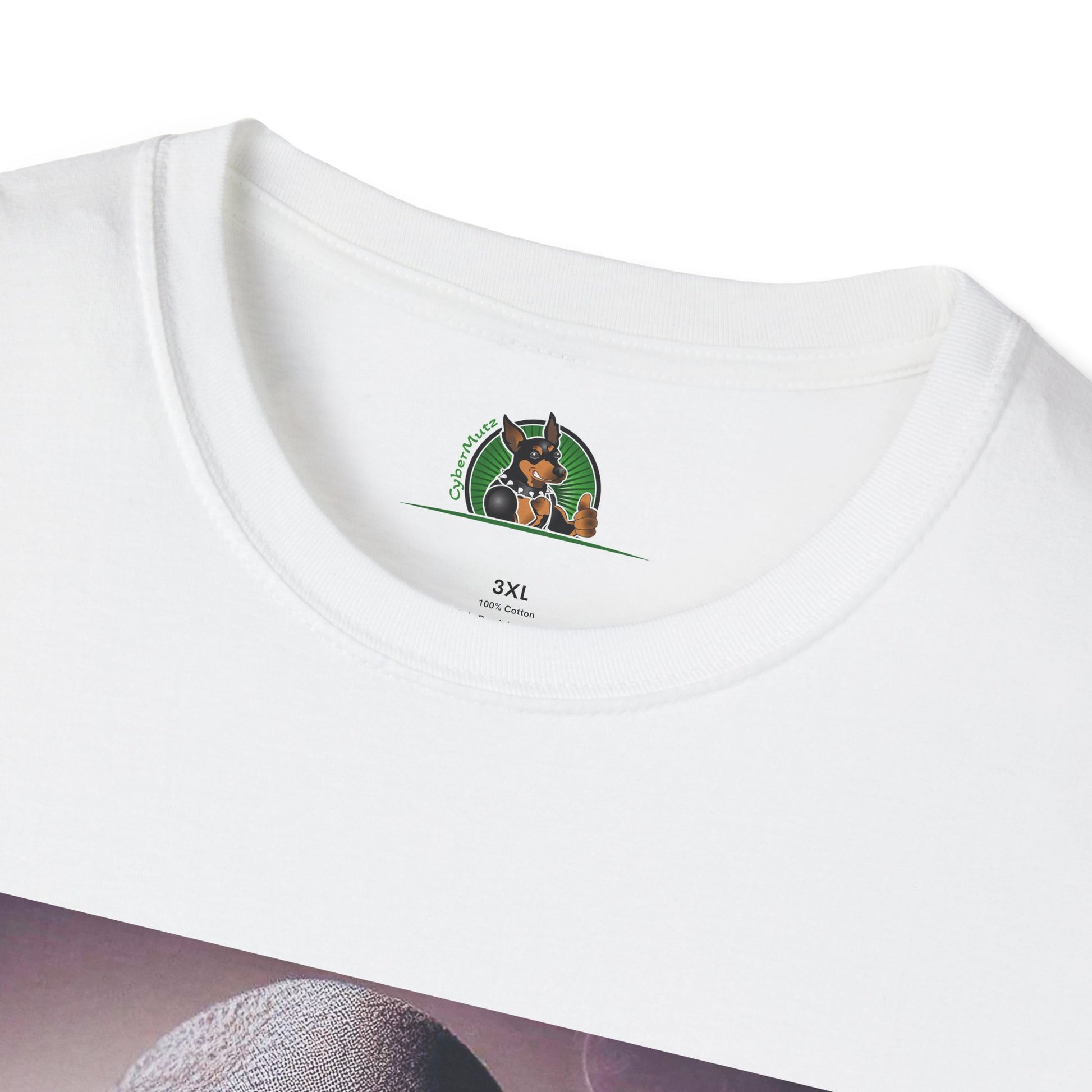 Miniature Schnauzer cigar smoking shirt T-Shirt Printify
