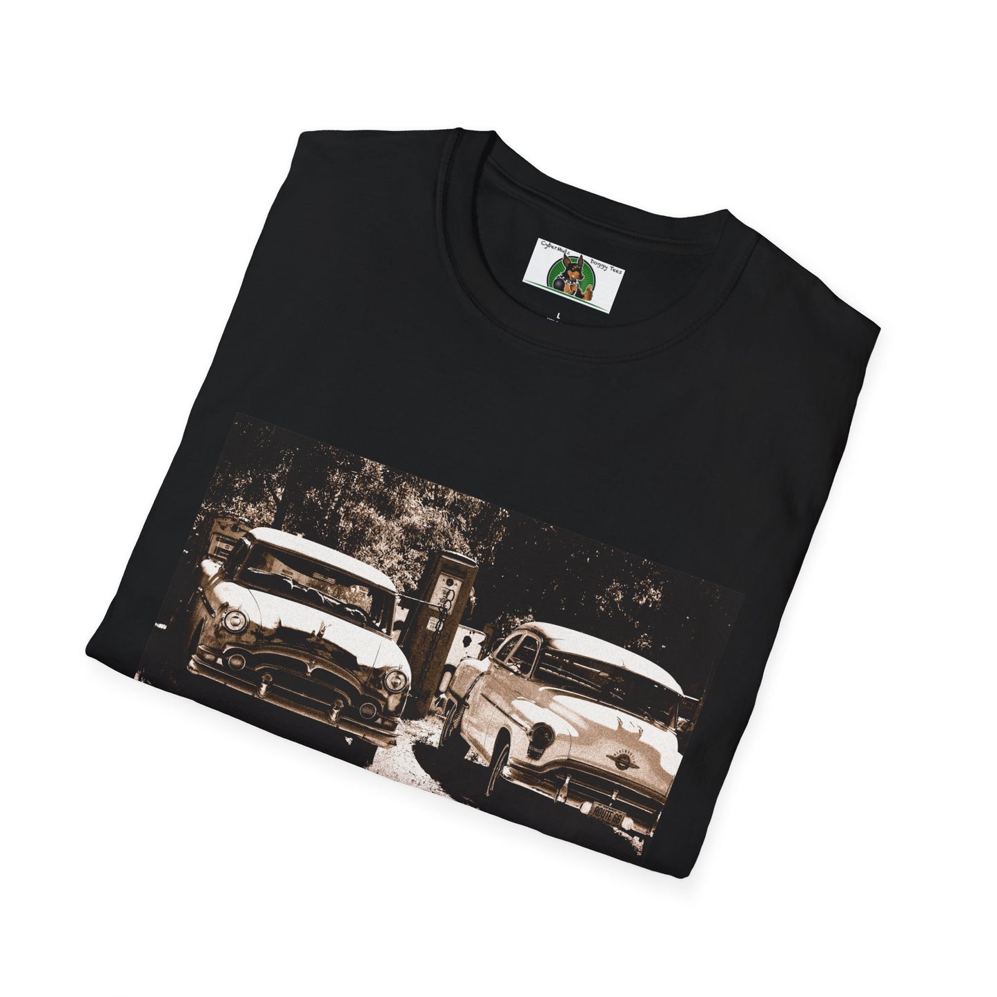 Mis·cel·la·ne·ous Old Cars T-Shirt Printify   