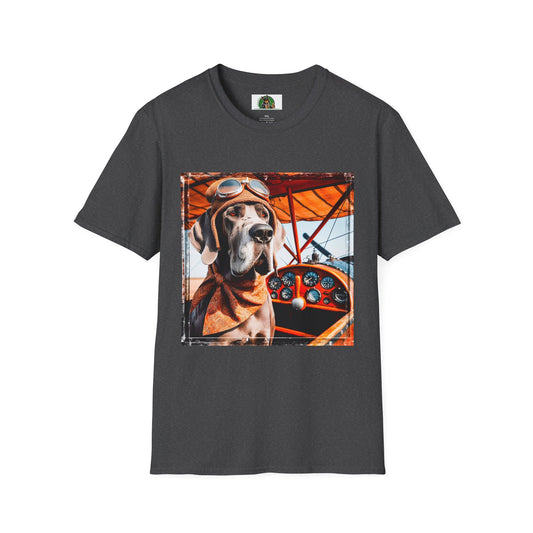 Great Dane T-Shirt Printify XS Dark Heather 