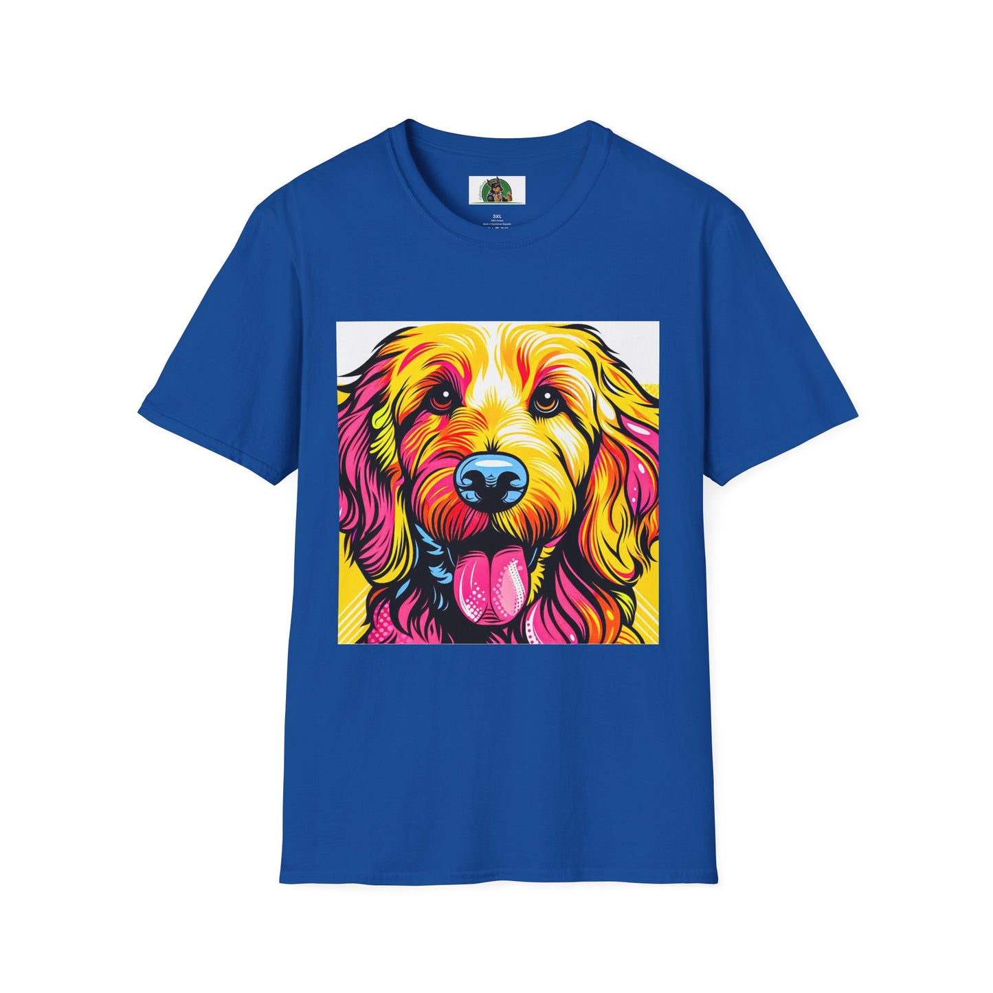 Golden Doodle T-Shirt Printify XS Royal