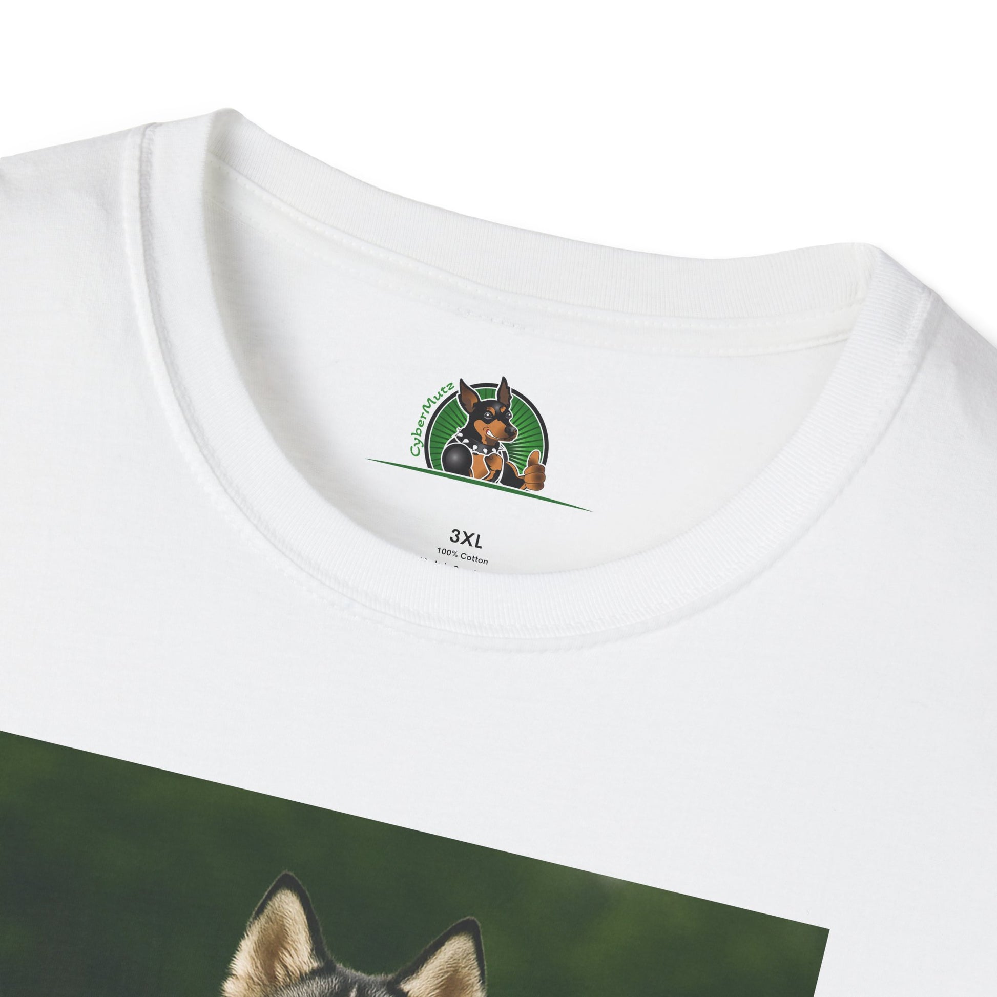 Husky Playing Golf T-Shirt — Sports Dog Tee T-Shirt Printify