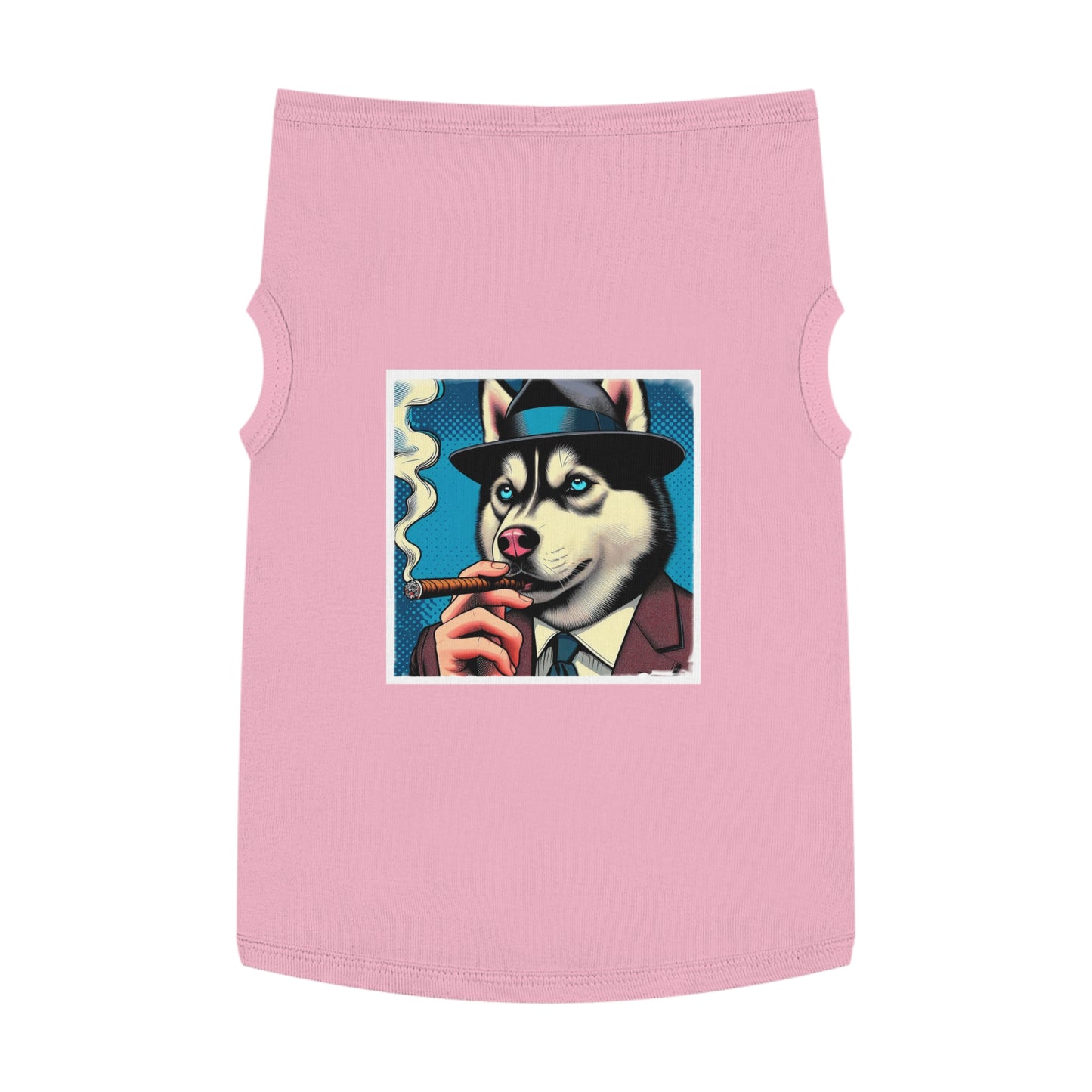 Pet Tank Top Husky Pets Printify XL Pink 