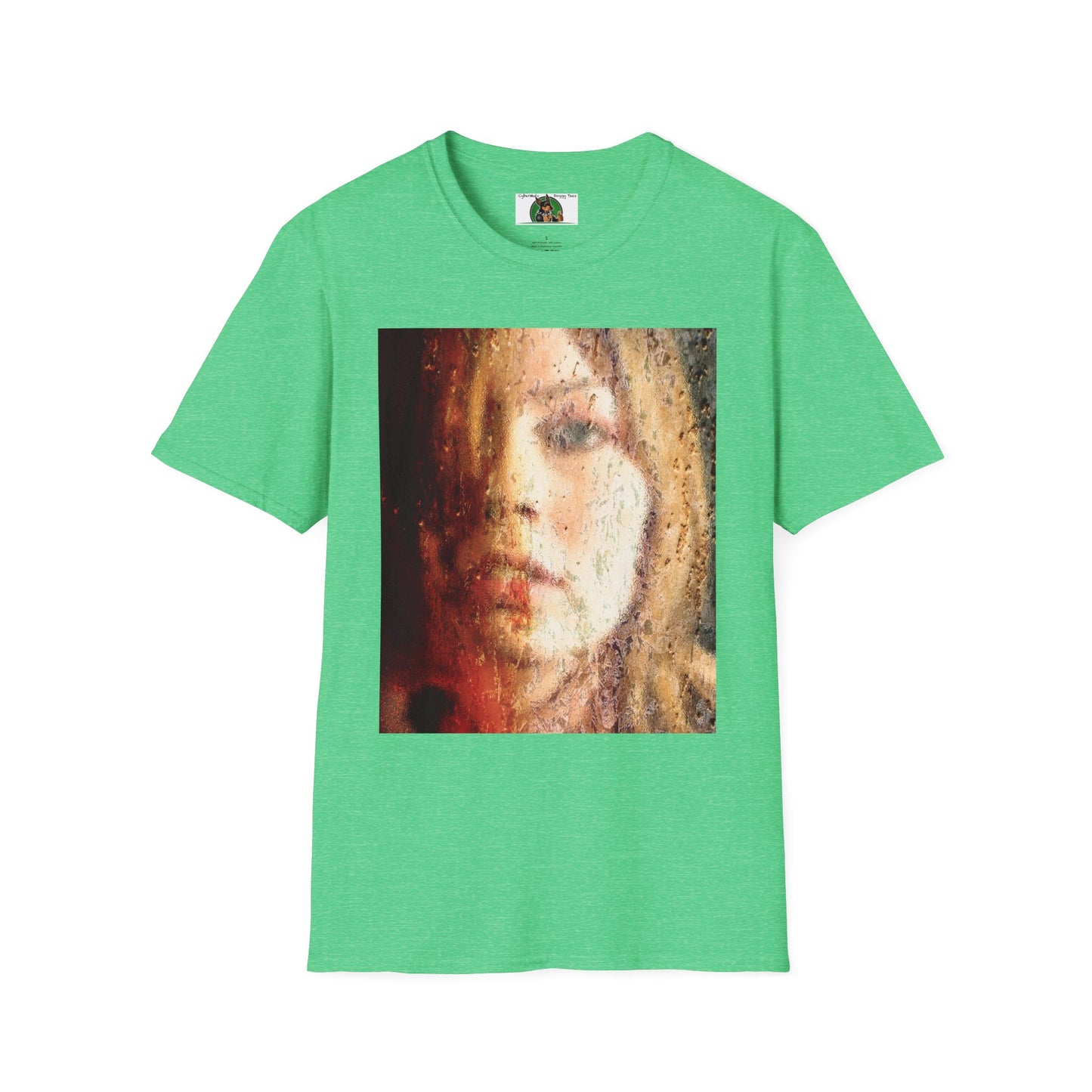 Mis·cel·la·ne·ous Rainy Girl T-Shirt Printify S Heather Irish Green 