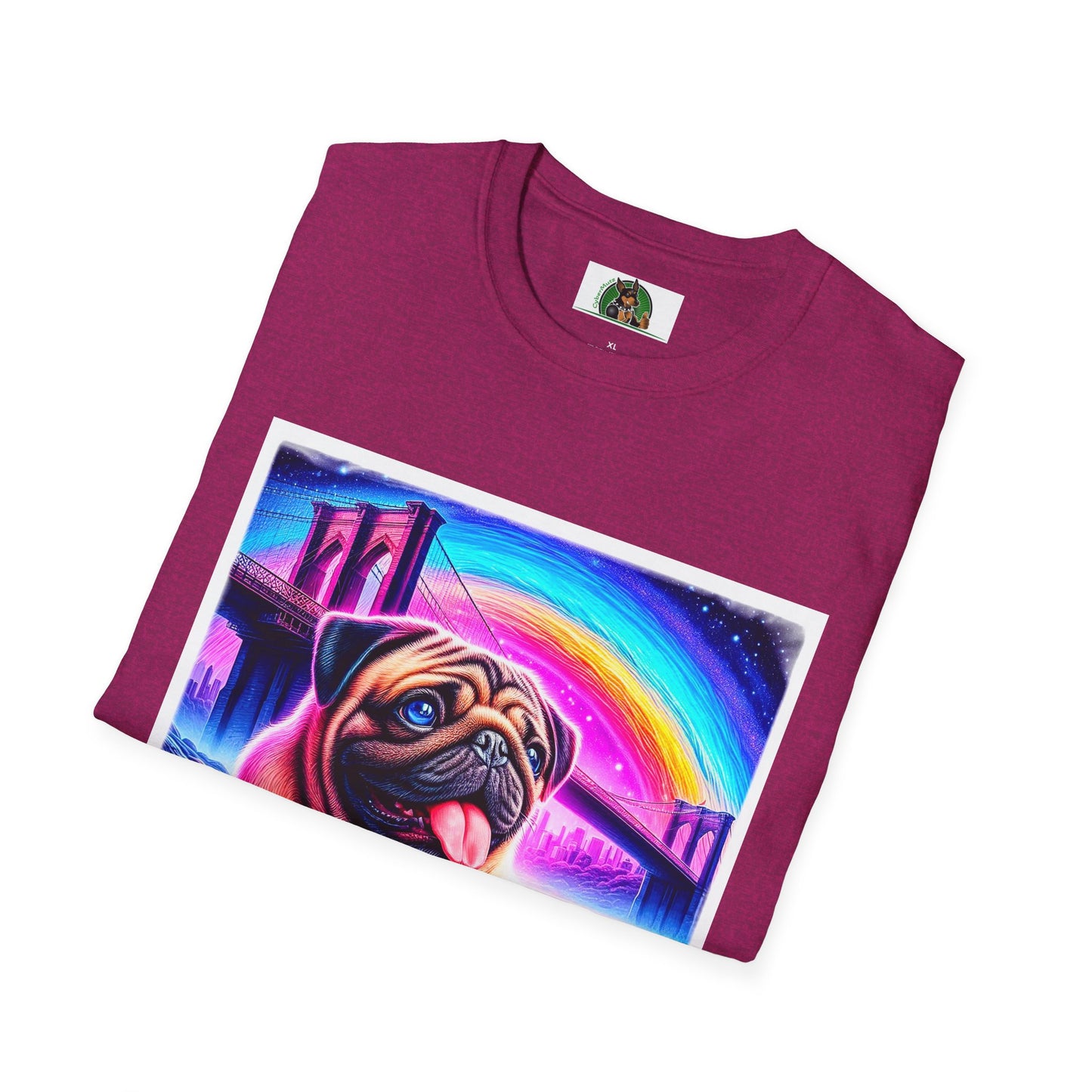 Pugs T-Shirt Printify   