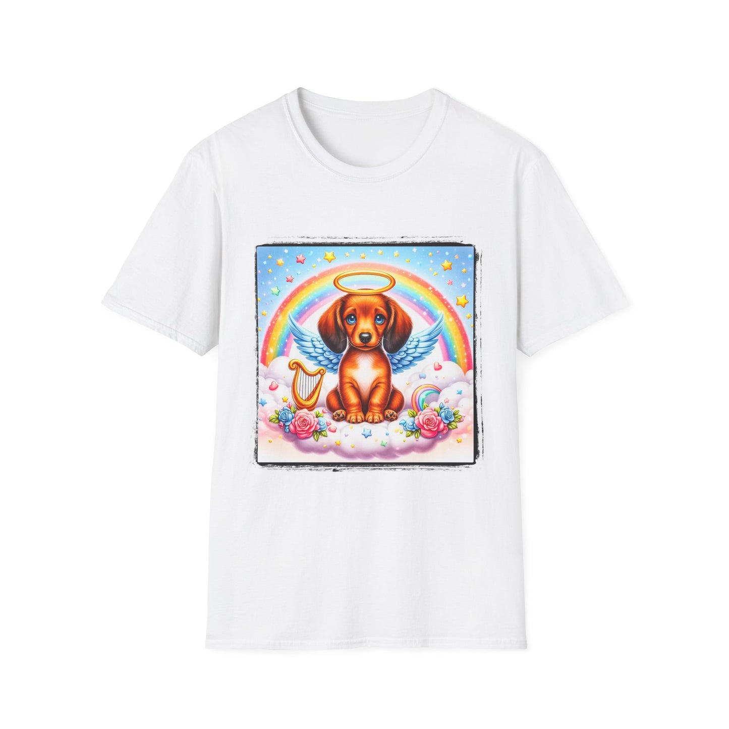 Dachshund T-Shirt Printify XS White 