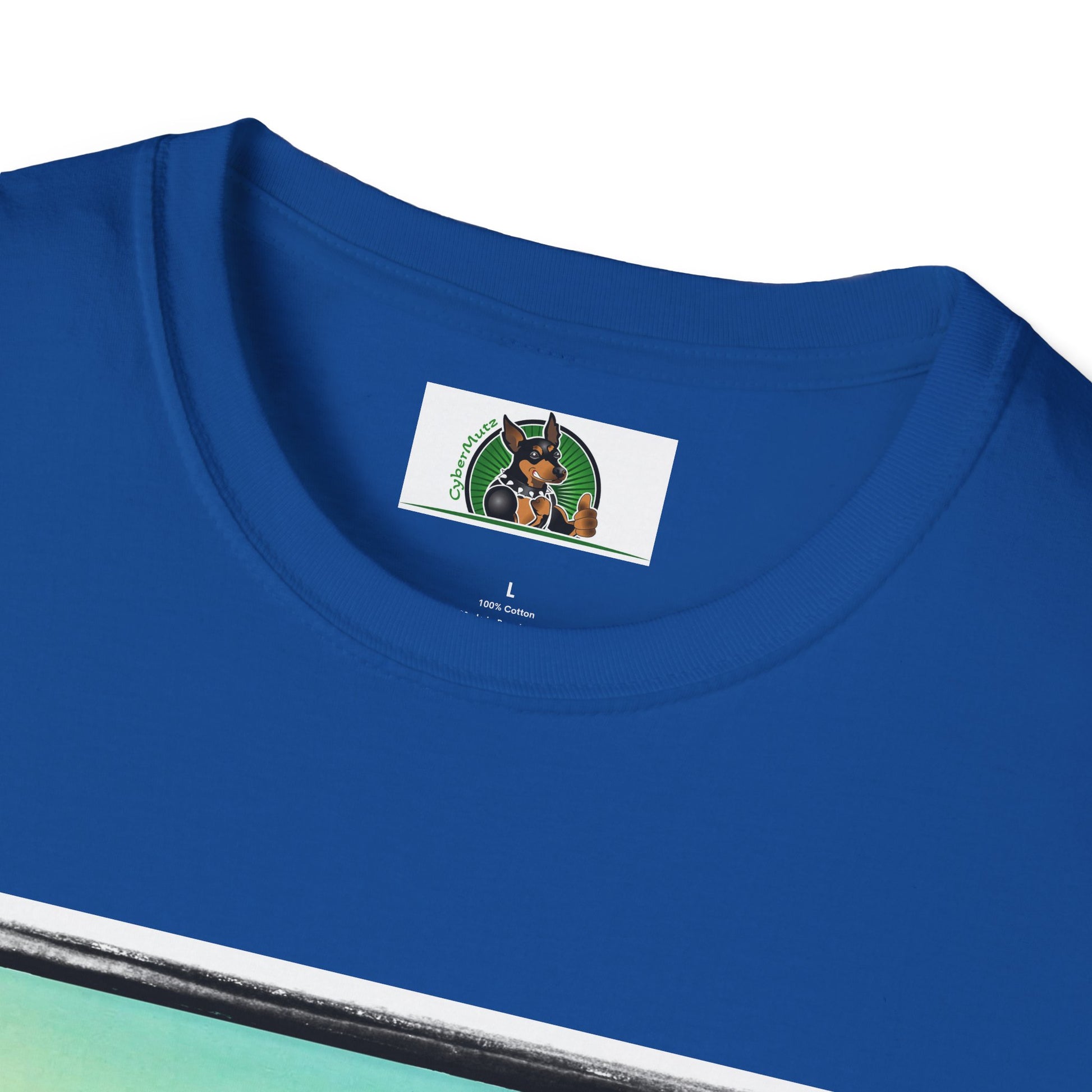 Wacky Australian Shepherd Dog In Mini Truck T-Shirt Printify