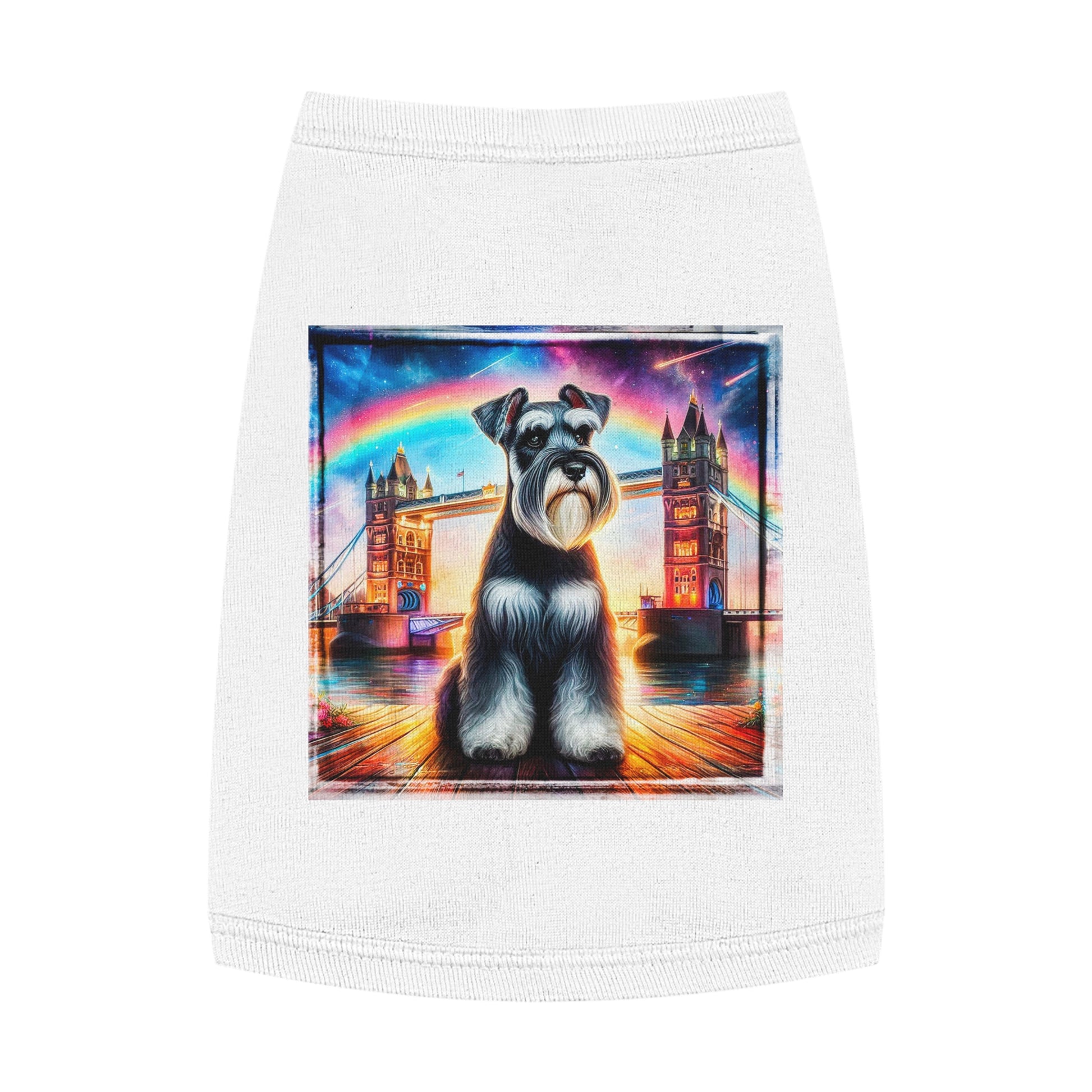 Pet Tank Top Miniature Schnauzer Pets Printify   