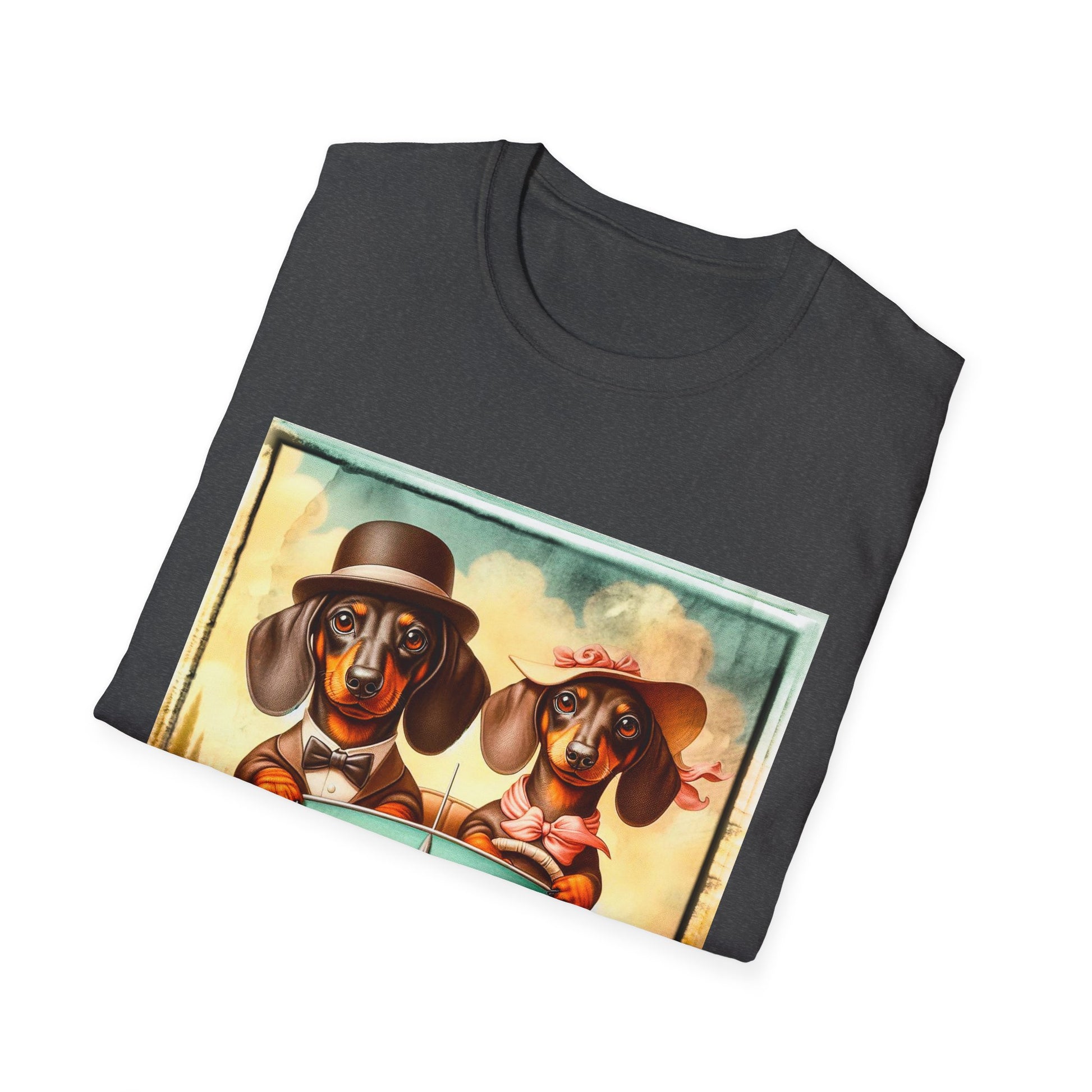 Wacky Dachshund T-Shirt Printify   