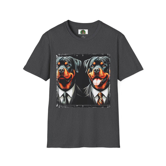 Rottweiler T-Shirt Printify XS Dark Heather 