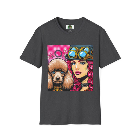 Poodle T-Shirt Printify XS Dark Heather