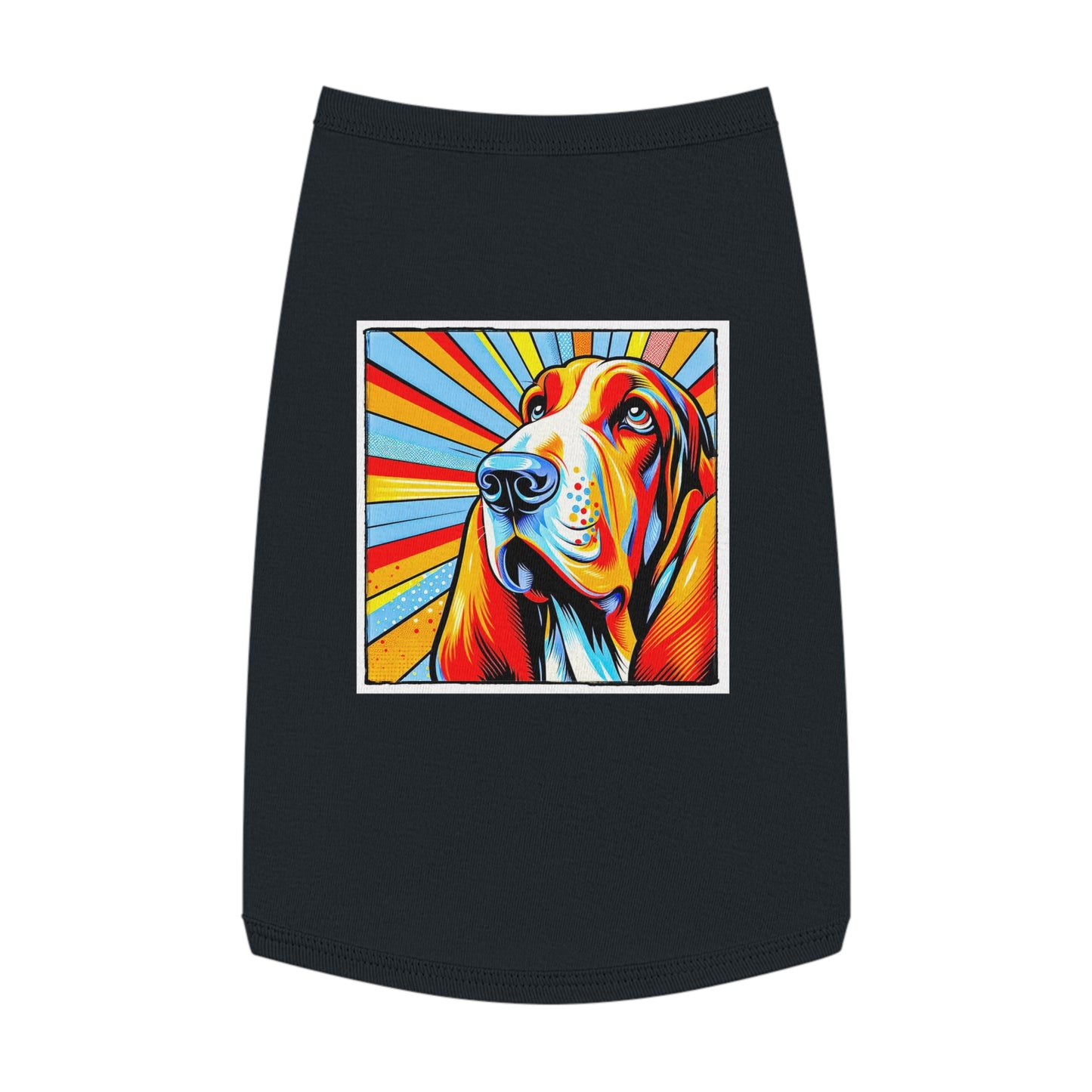 Pet Tank Top Basset Hound Pets Printify L Black