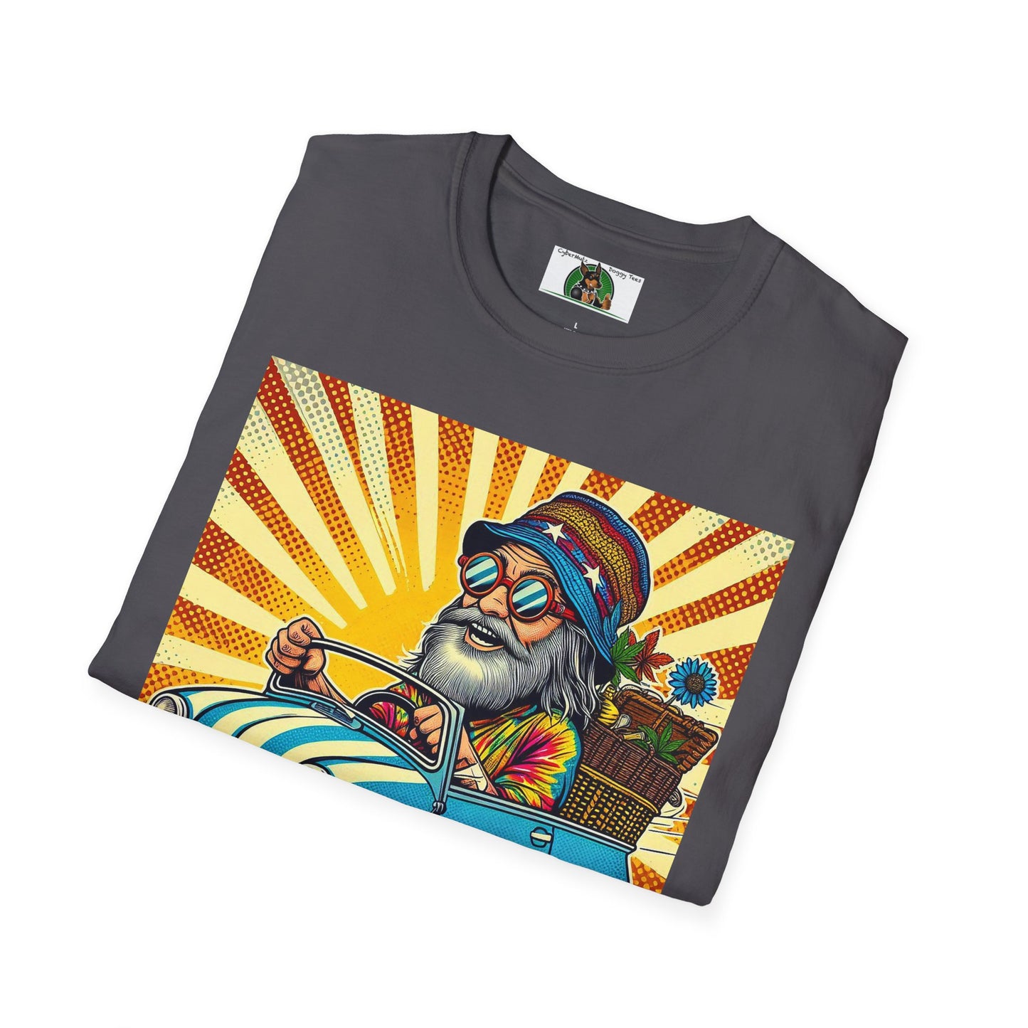 Wacky Retired Dude T-Shirt Printify   