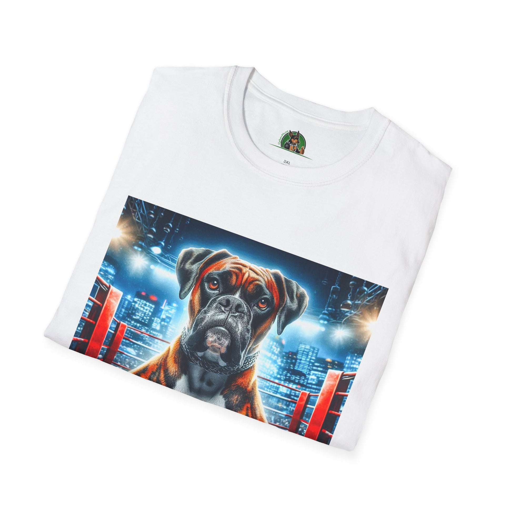 Boxing Boxer Dog Shirt T-Shirt Printify   