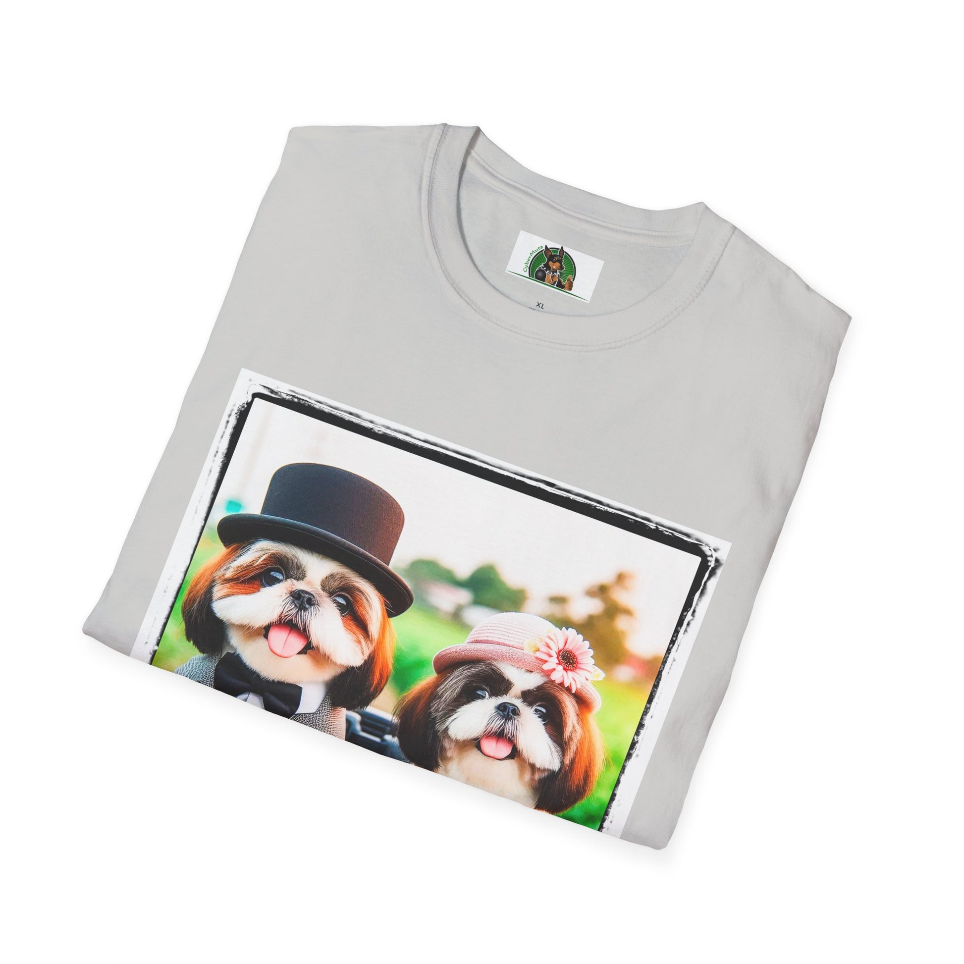 Wacky Shih Tzu T-Shirt Printify   