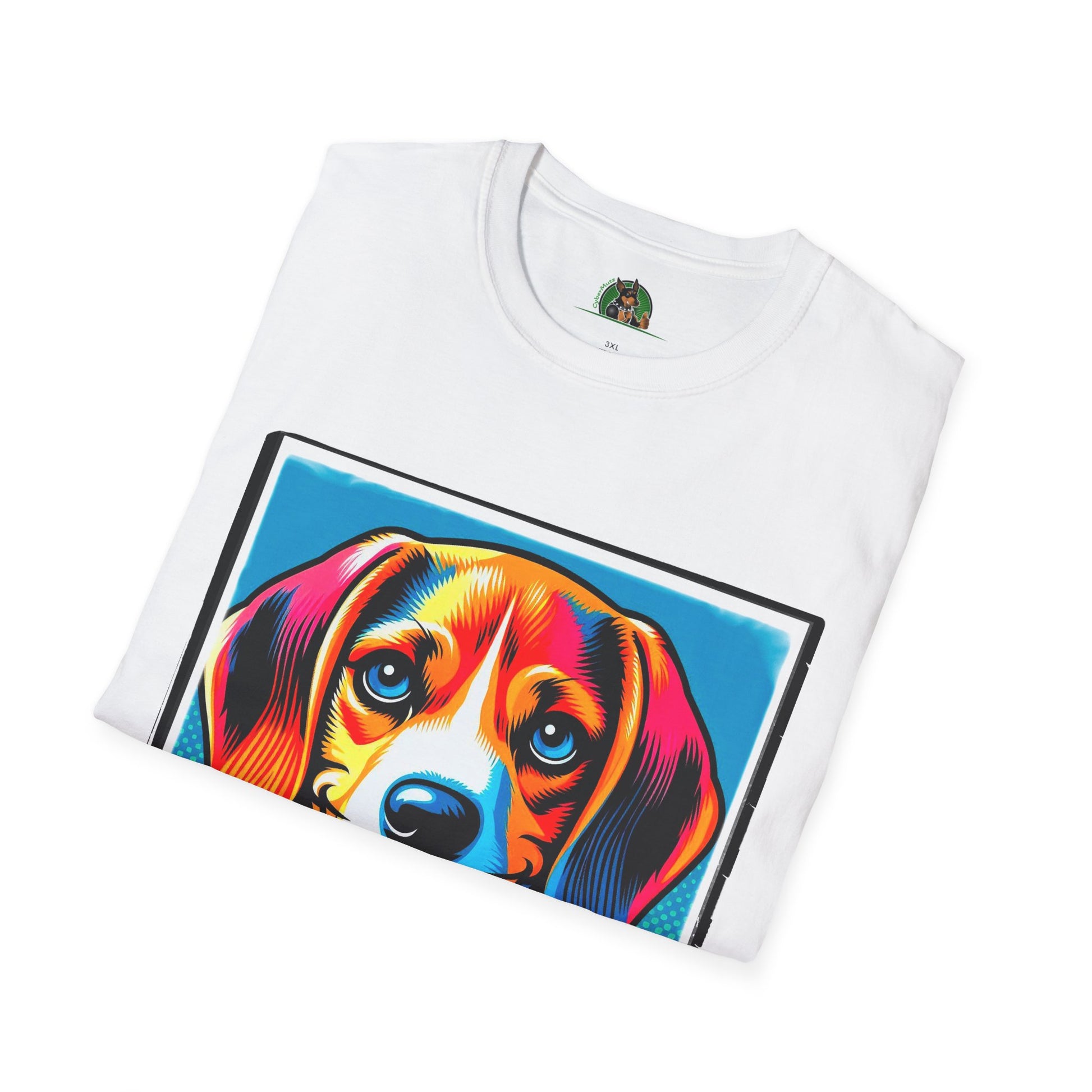 Beagle Pop Art Pic T-Shirt Printify   