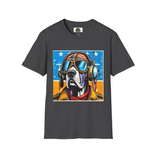 Great Dane T-Shirt Printify XS Dark Heather 