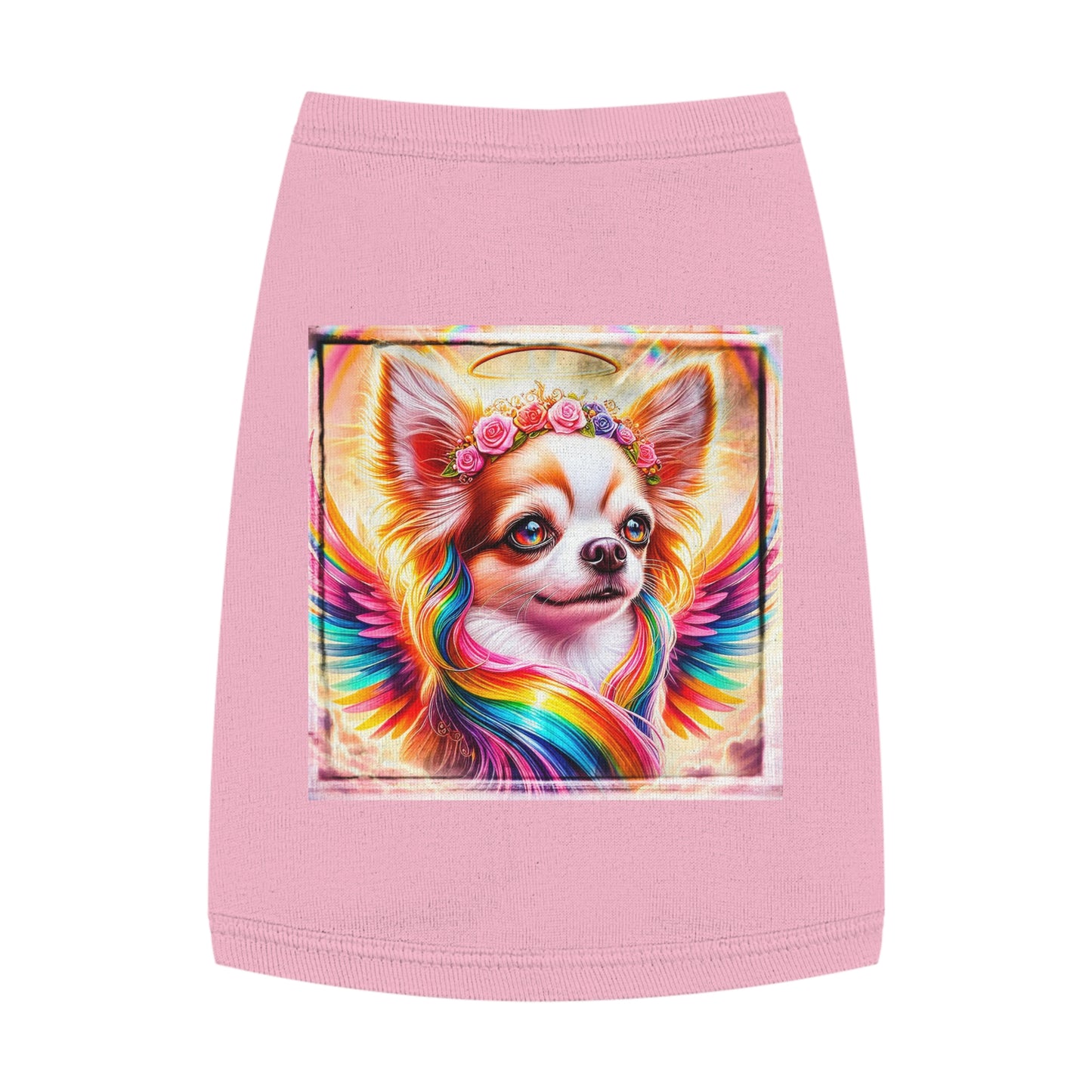 Pet Tank Top Chihuahua Pets Printify M Pink