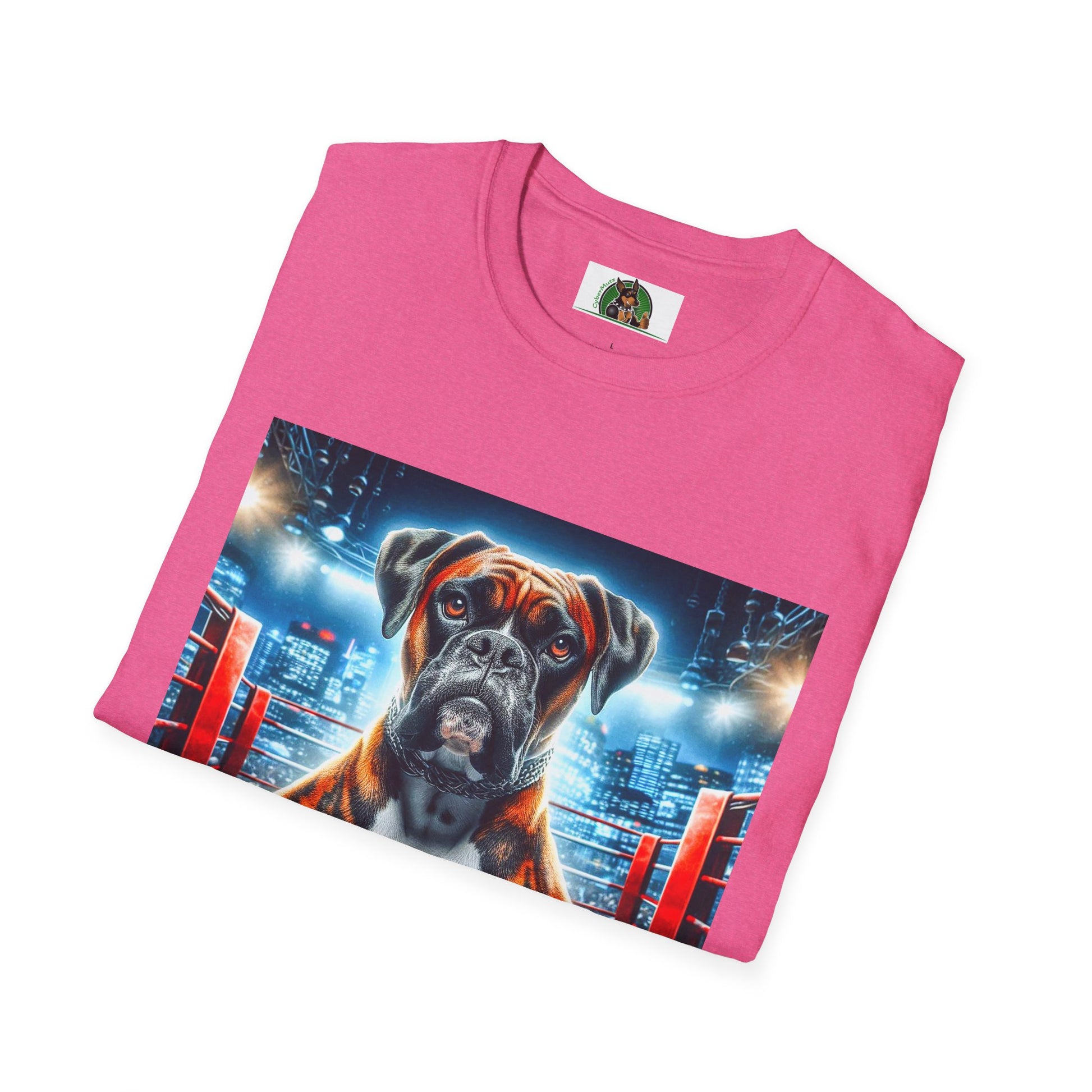 Boxing Boxer Dog Shirt T-Shirt Printify   