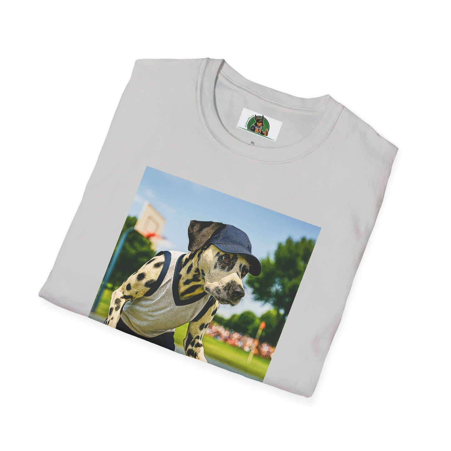 Basketball Dalmatian Unisex T-Shirt