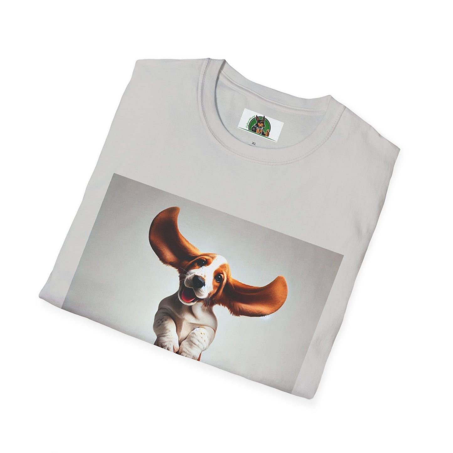 Bassett Hound T-Shirt - Dancing Dog Design