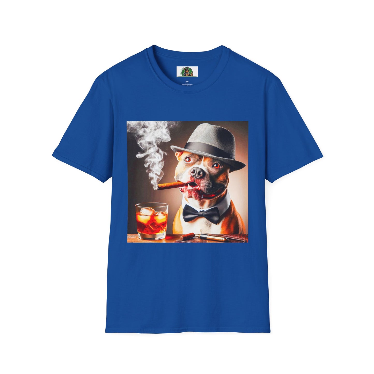 Pit Bull T-Shirt Printify XS Royal