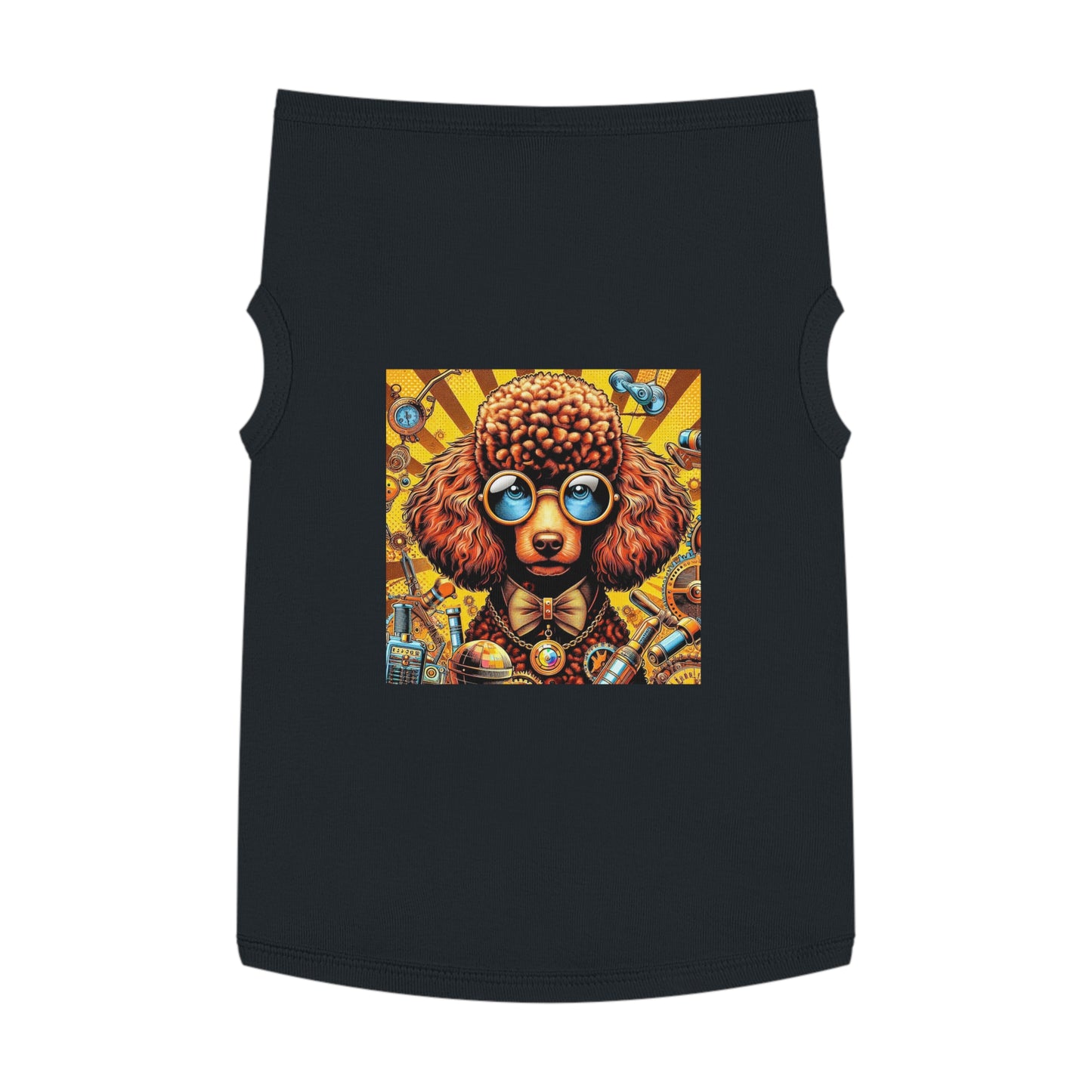 Pet Tank Top Poodle Pets Printify   