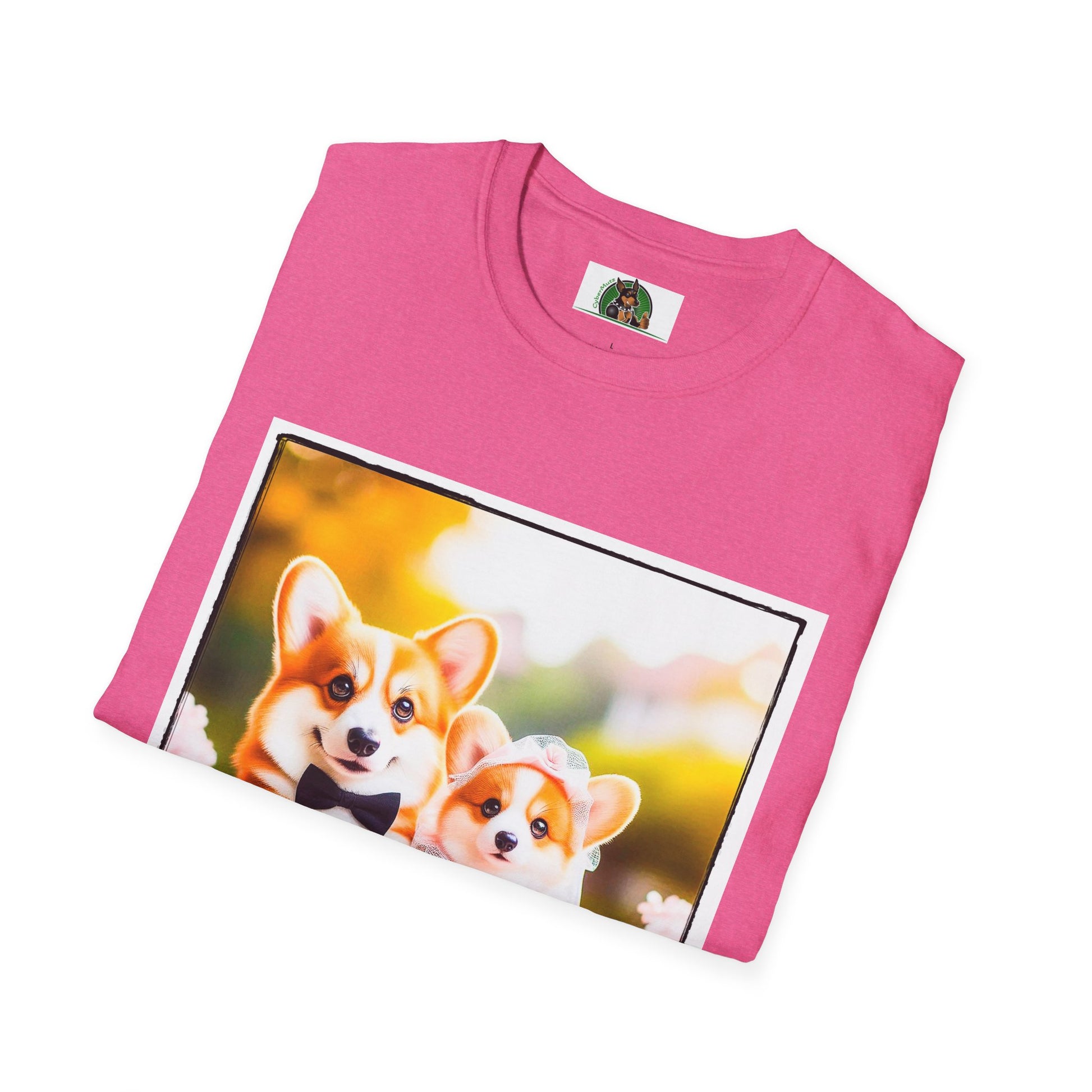 Wacky Pembroke Welsh Corgi T-Shirt Printify   