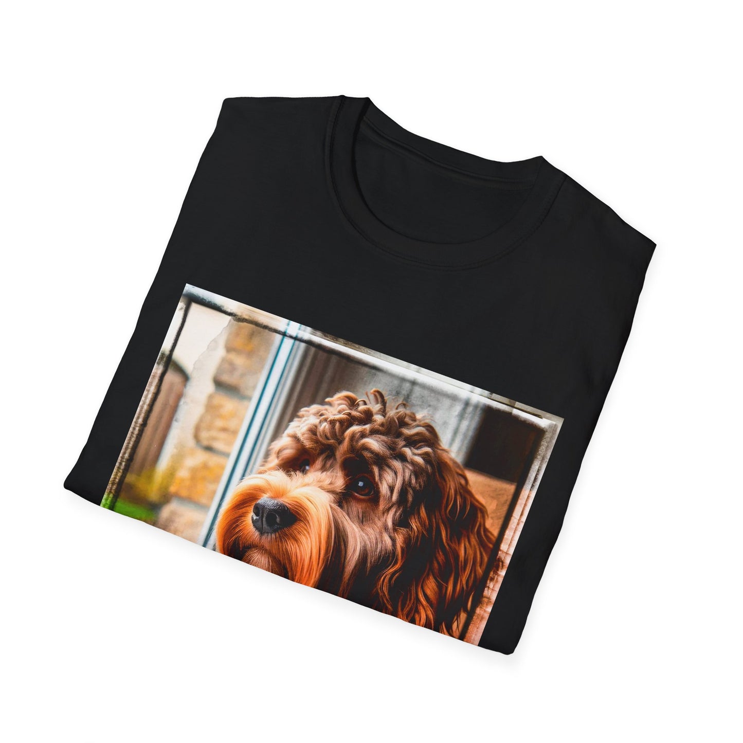 CockerPoo people watching t shirt T-Shirt Printify