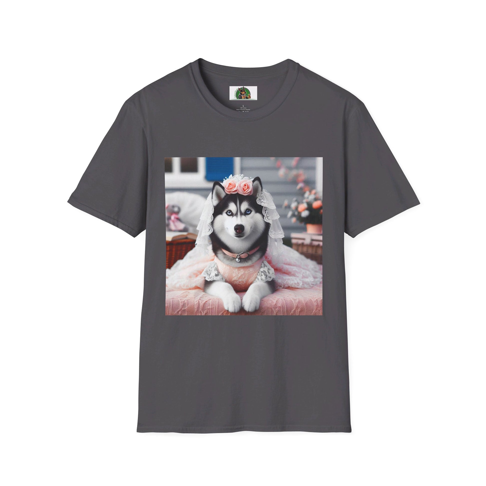 Marketing Husky Mis·cel·la·ne·ous T-Shirt Printify S Charcoal 