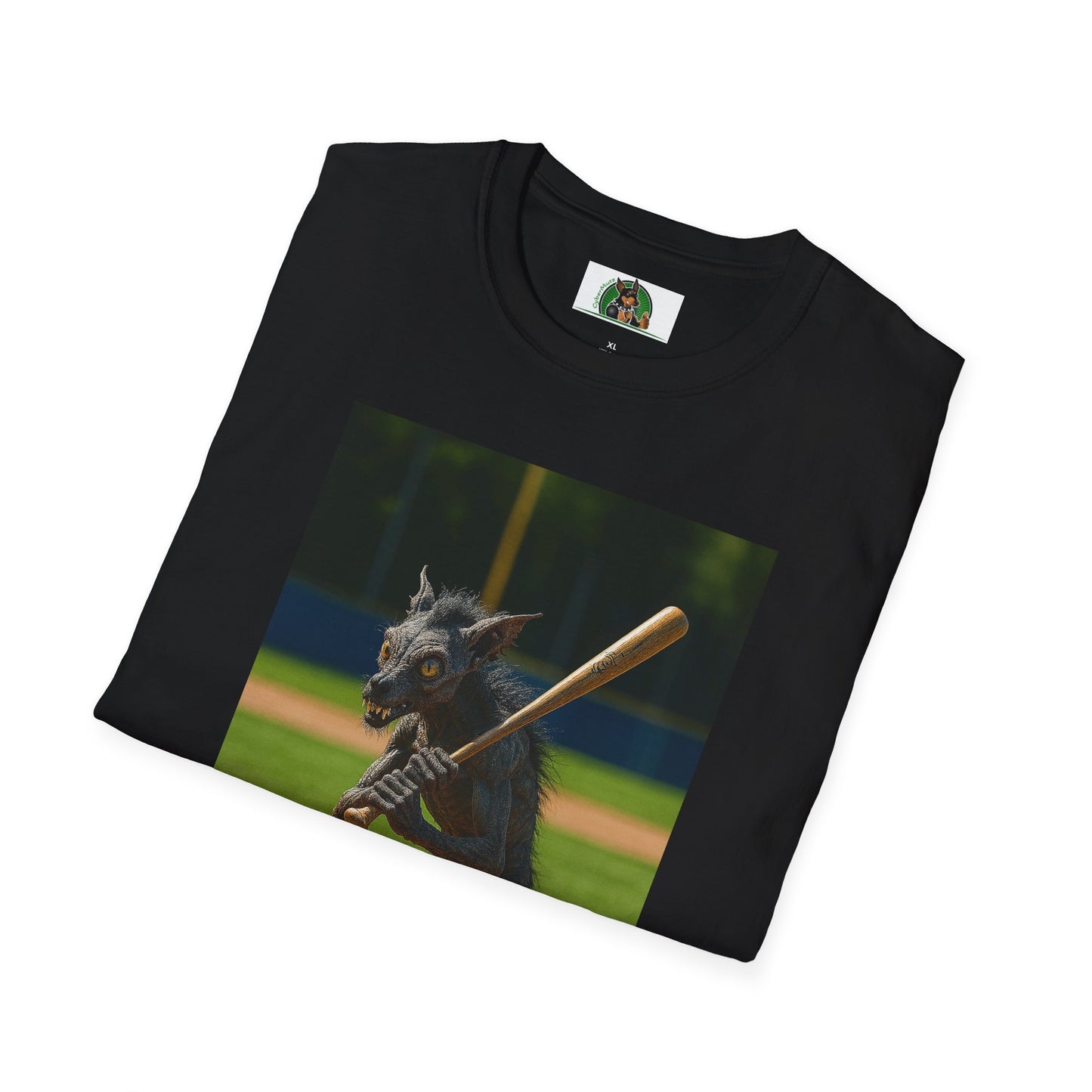 Sports Chupacabra Baseball Tee T-Shirt Printify