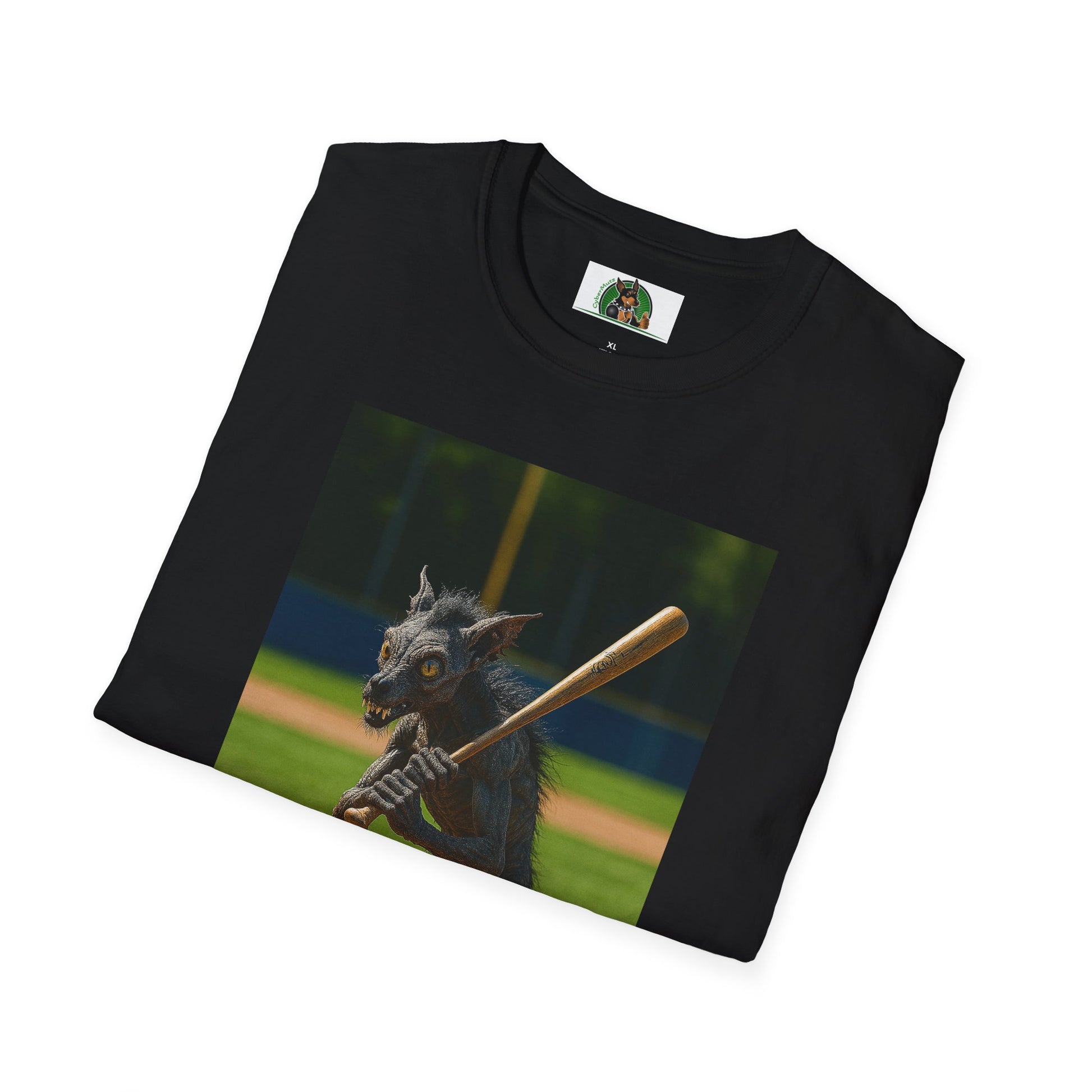 Sports Chupacabra Baseball Tee T-Shirt Printify