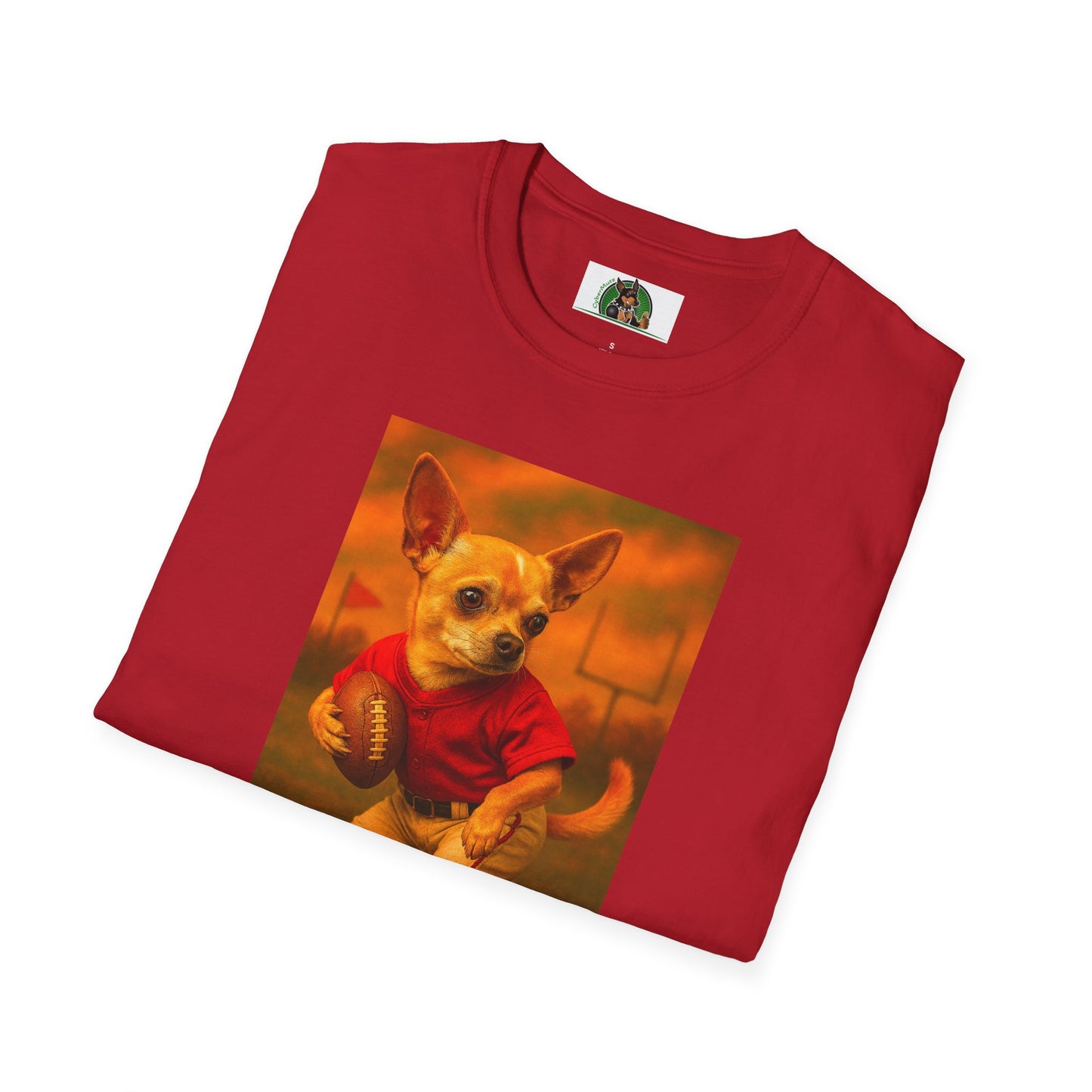 Chihuahua Football T-Shirt Sports