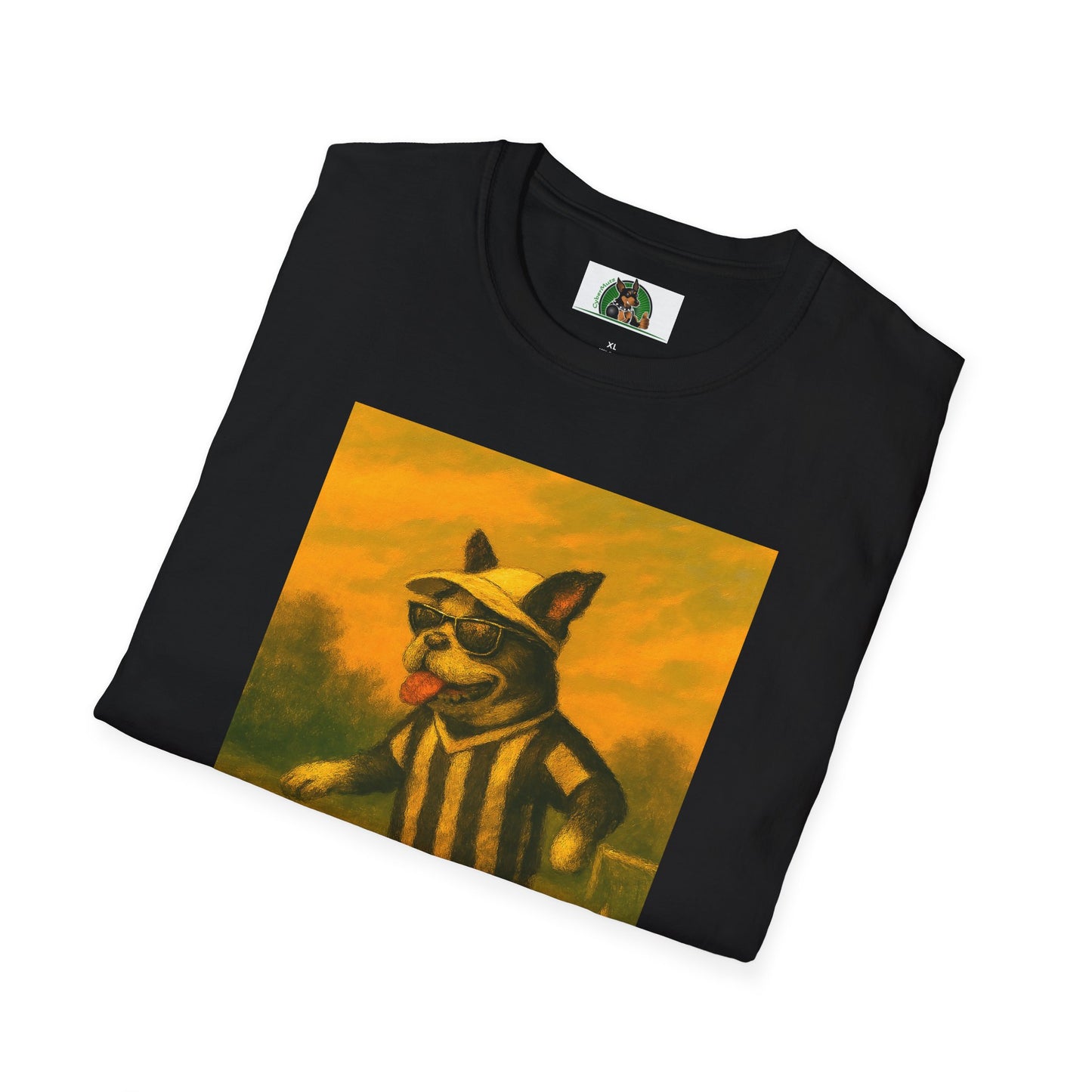 Sports Soccer Boston Terrier T-Shirt T-Shirt Printify