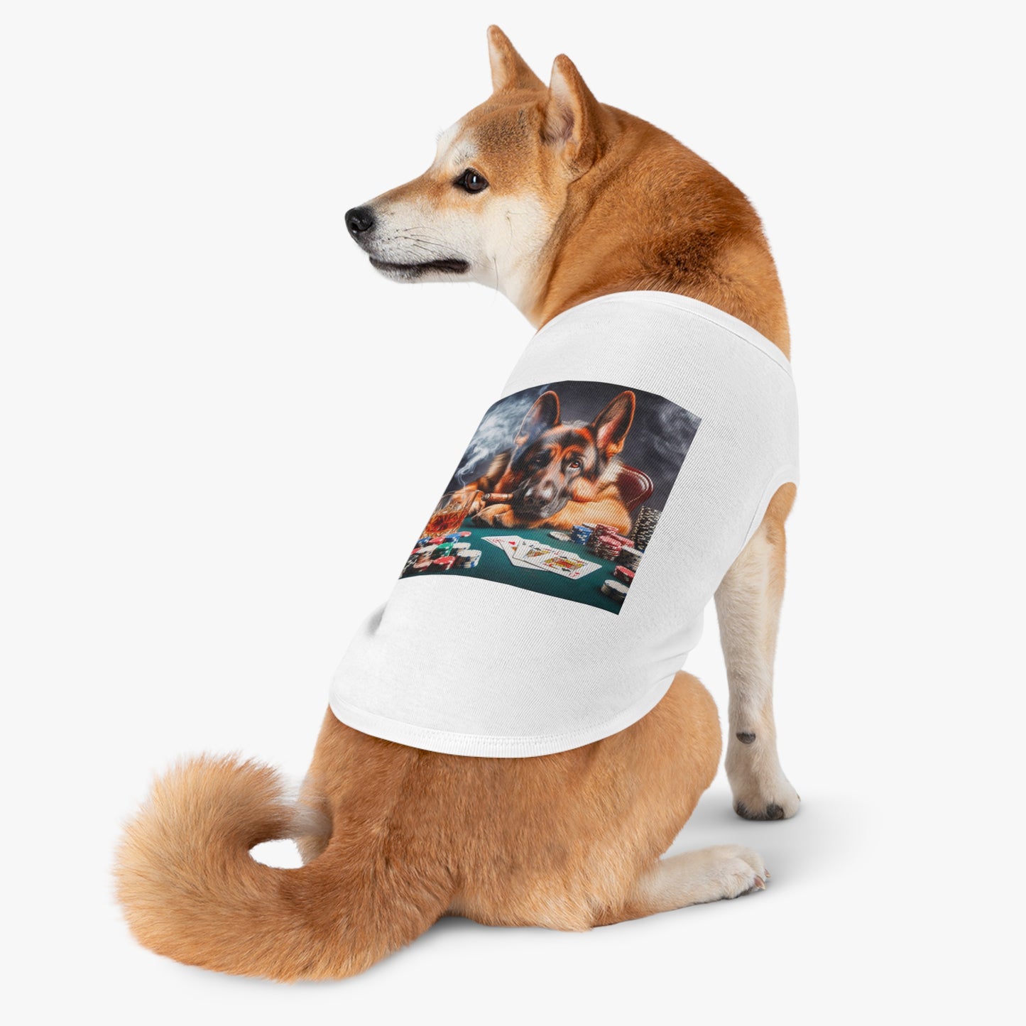 Pet Tank Top German Shepherd Pets Printify   