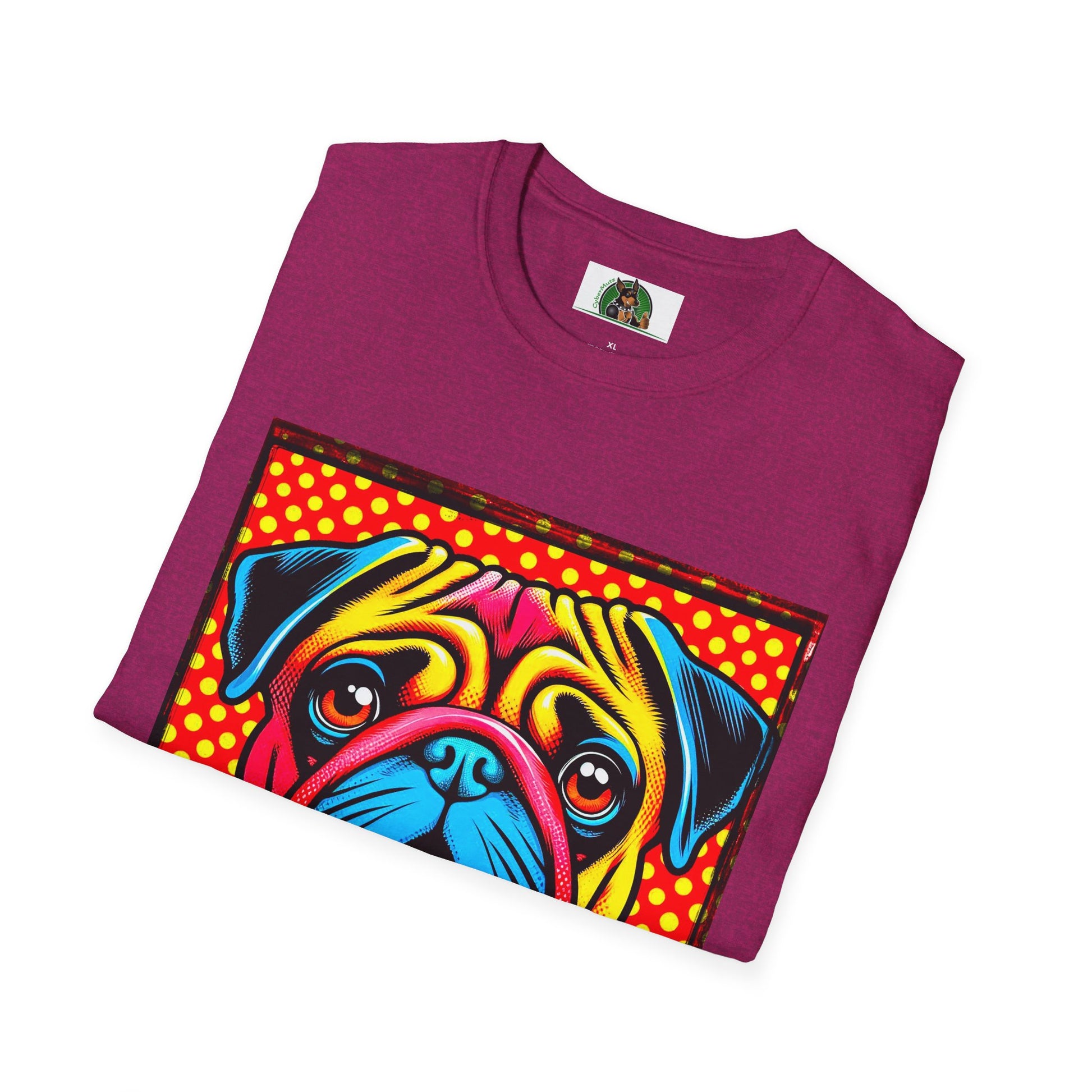 Pugs T-Shirt Printify   