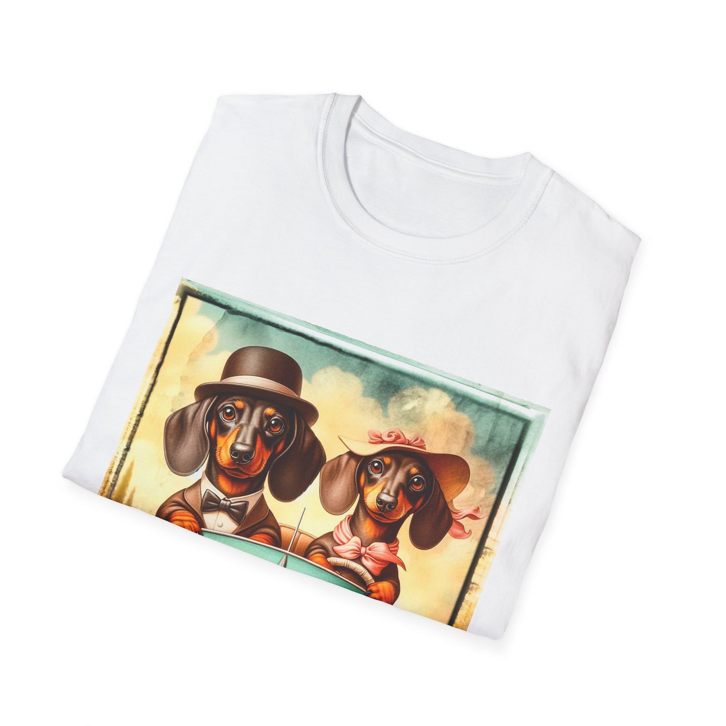 Wacky Dachshund T-Shirt Printify   