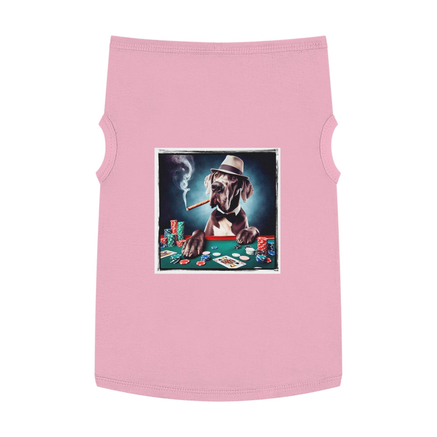 Pet Tank Top Great Dane Pets Printify XL Pink