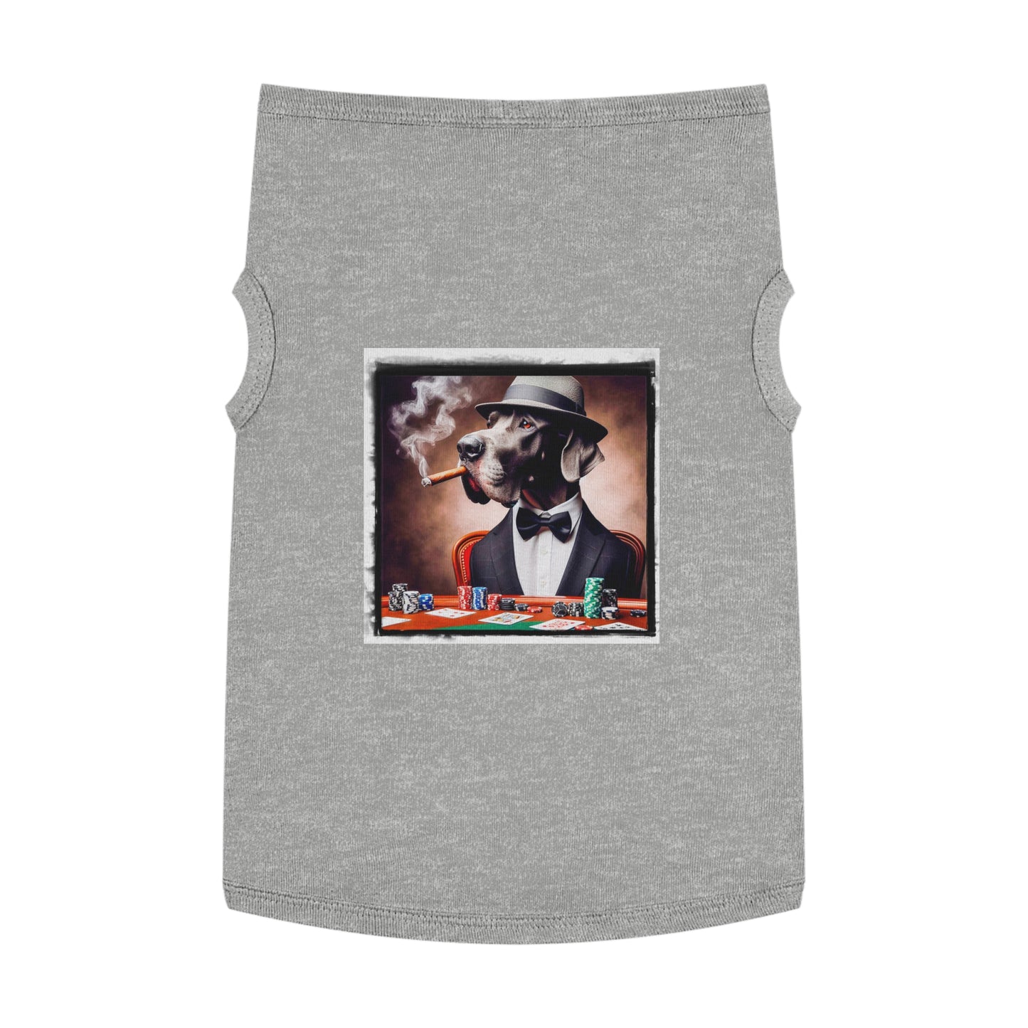 Pet Tank Top Great Dane Pets Printify XL Heather