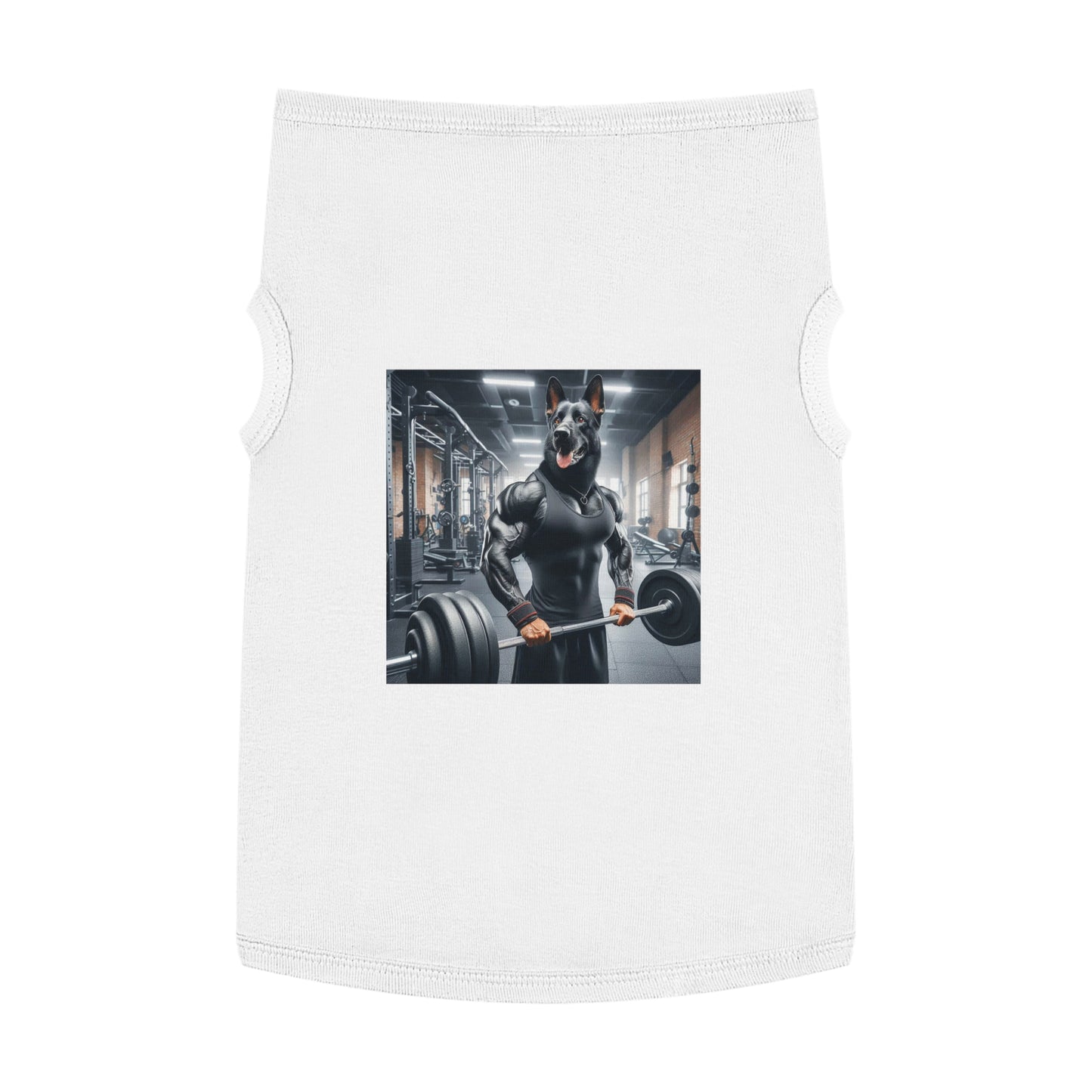 Pet Tank Top German Shepherd Pets Printify XL White 