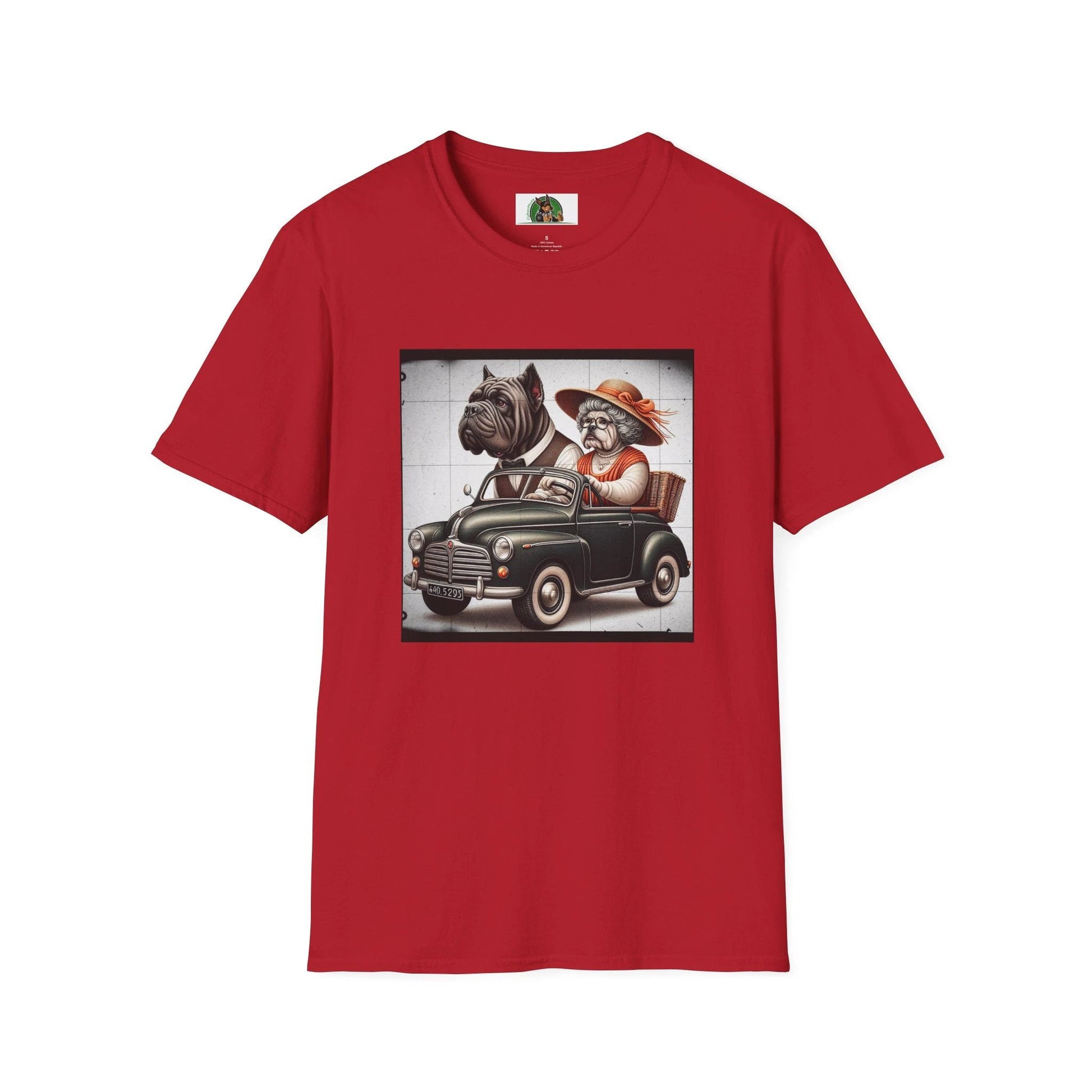 Wacky Complete Cane Corso Guardian Breed Guide For Dog Lovers And Kennel Enthusiasts With History Care And Training Tips T-Shirt Printify S Cherry Red
