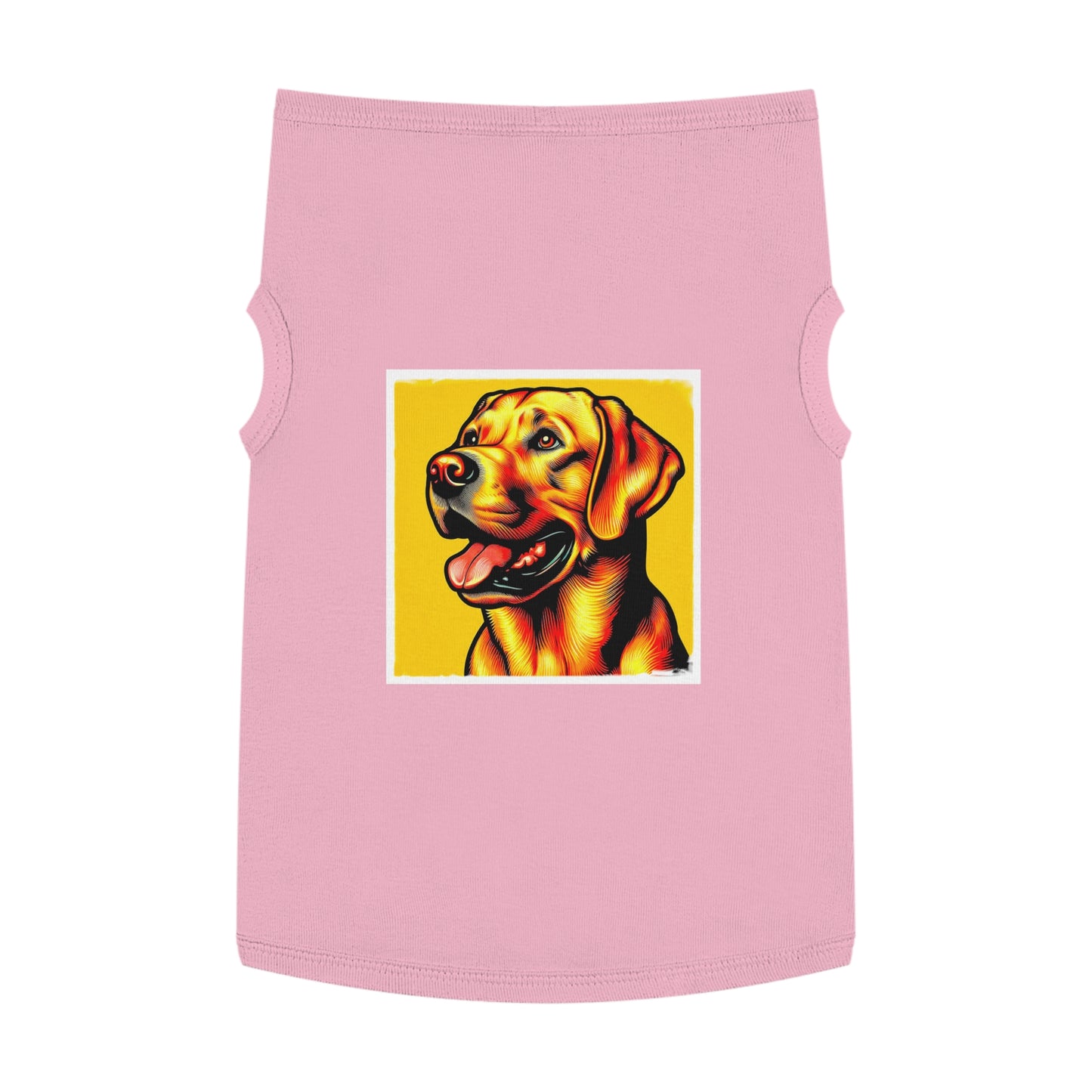 Pet Tank Top Labrador Retriever Pets Printify XL Pink 