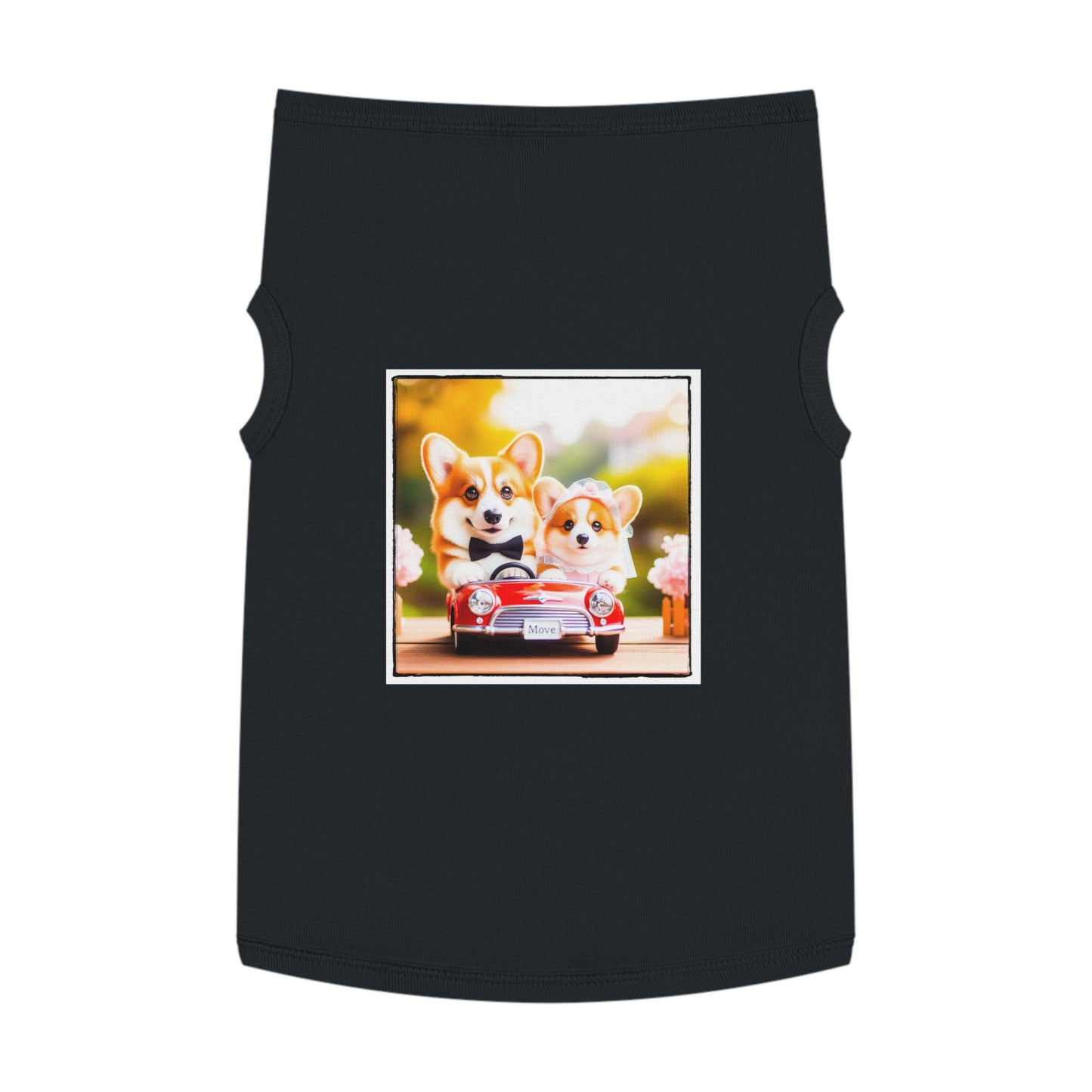 Wacky Pet Tank Top Pembroke Welsh Corgi Pets Printify   