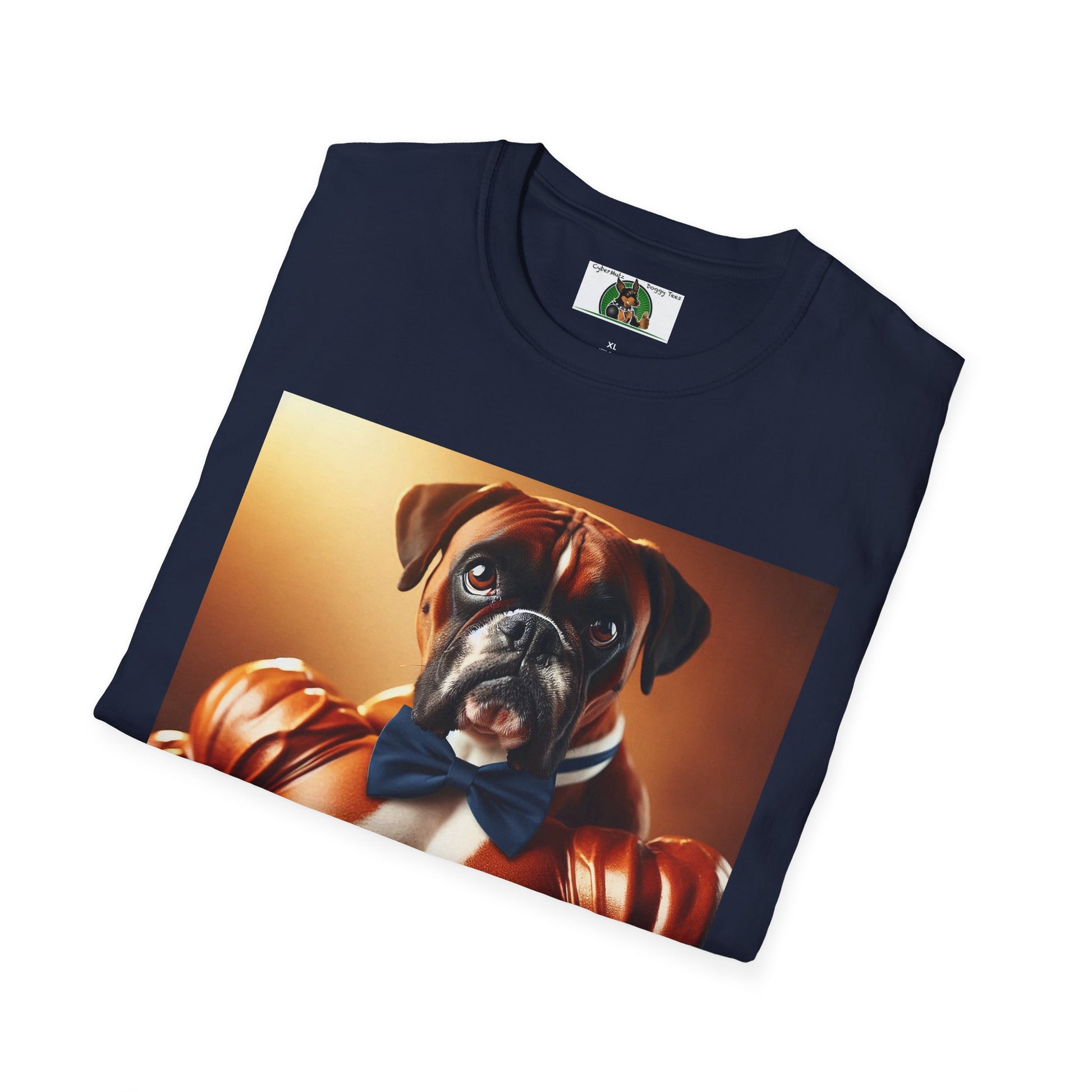 Muscle Boxer Unisex Softstyle T-Shirt T-Shirt Printify   