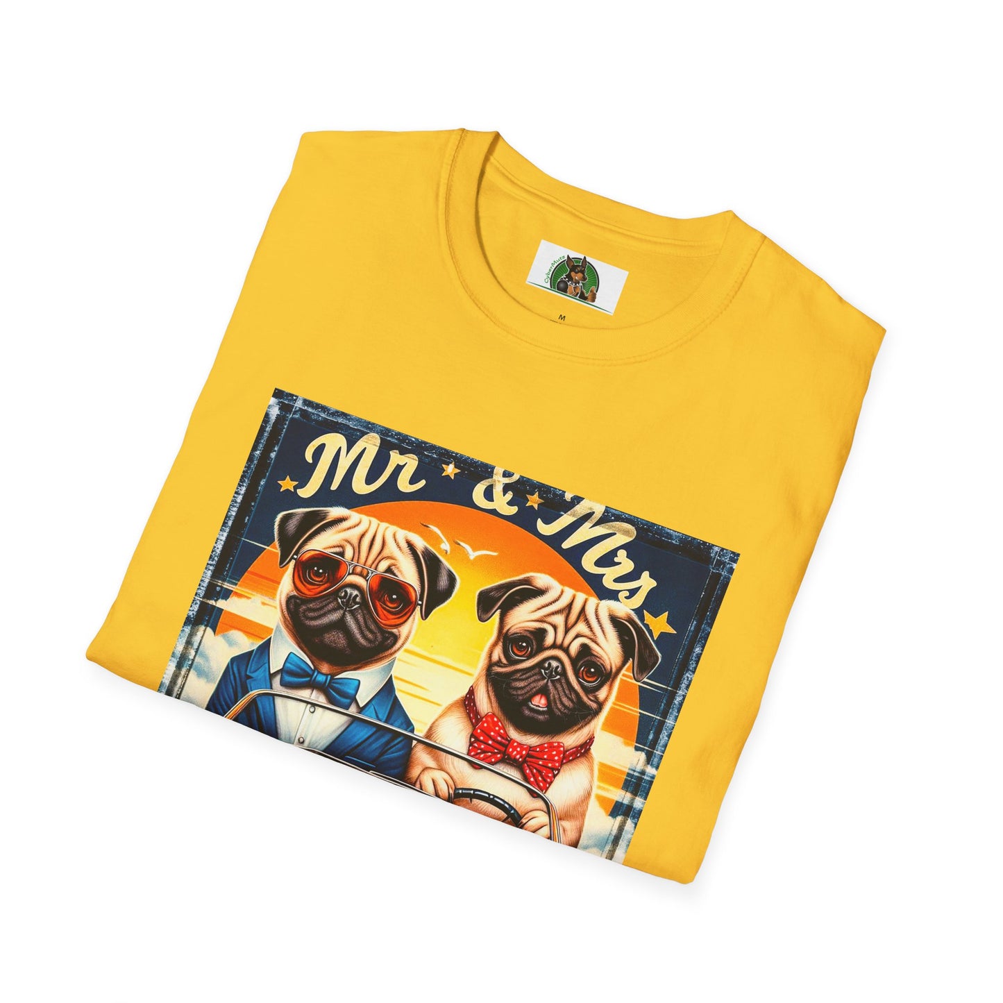 Wacky Pugs T-Shirt Printify   