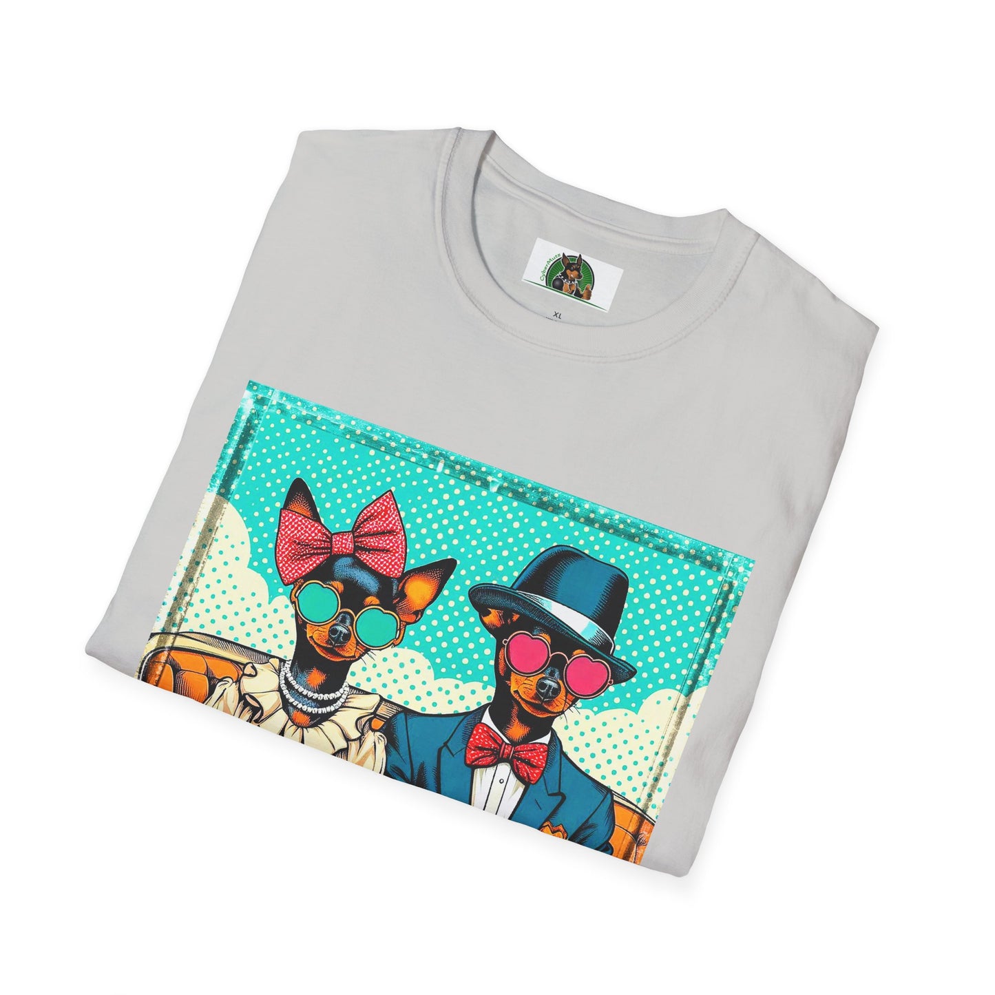 Wacky Min Pin T-Shirt T-Shirt Printify   